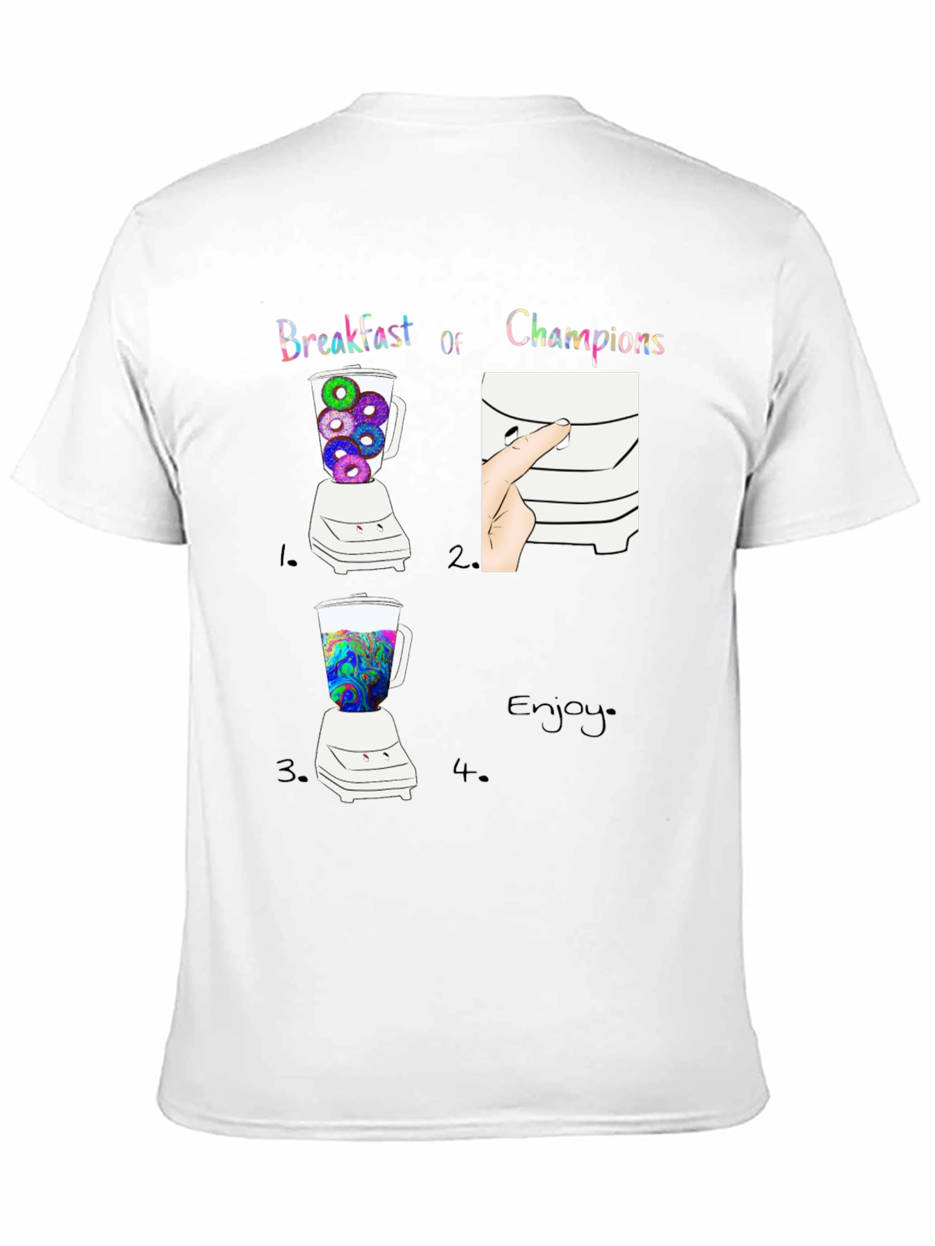 Breakfast of Champions Graphic T-Shirt