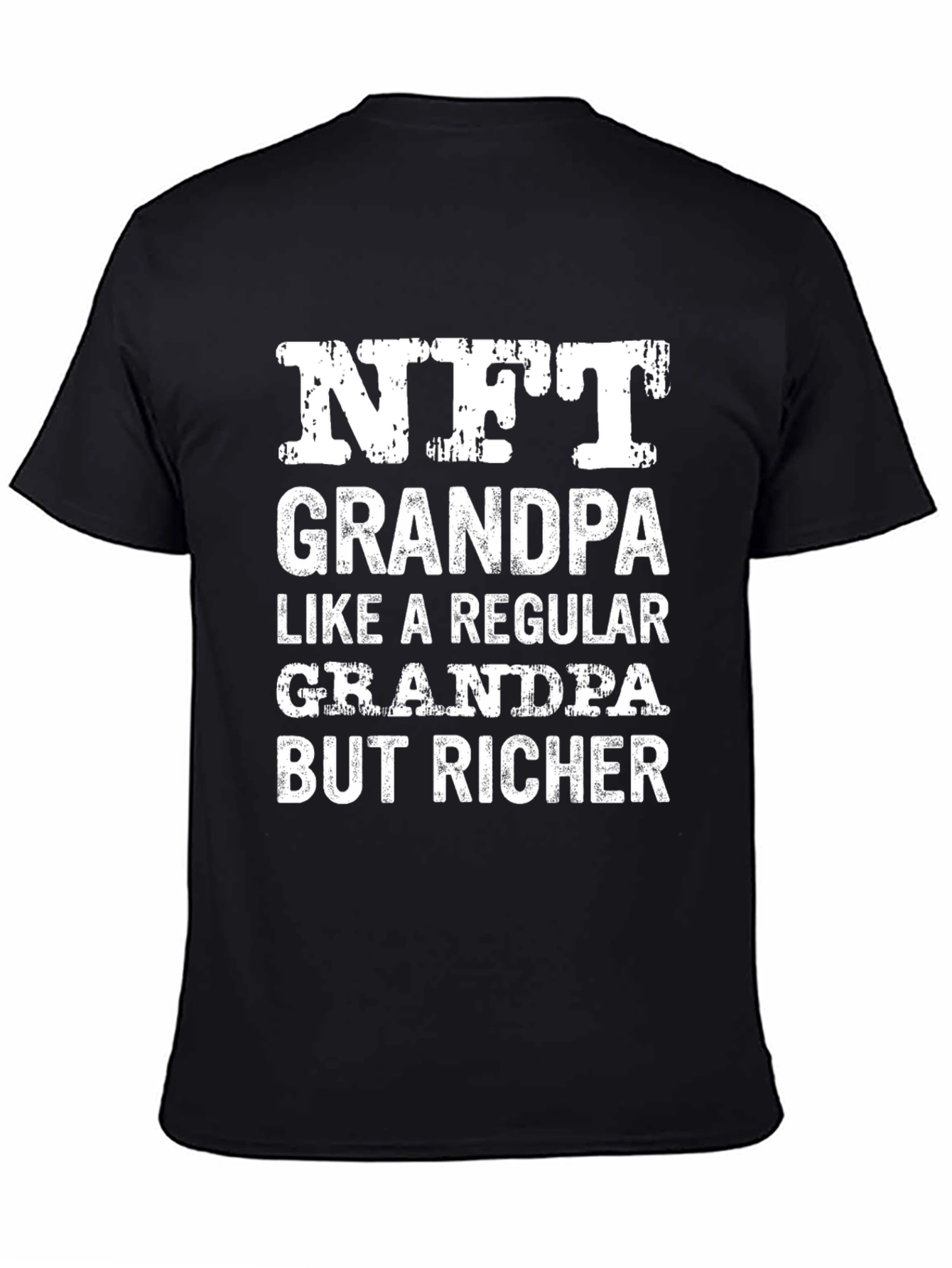 NFT Grandpa Graphic T-Shirt