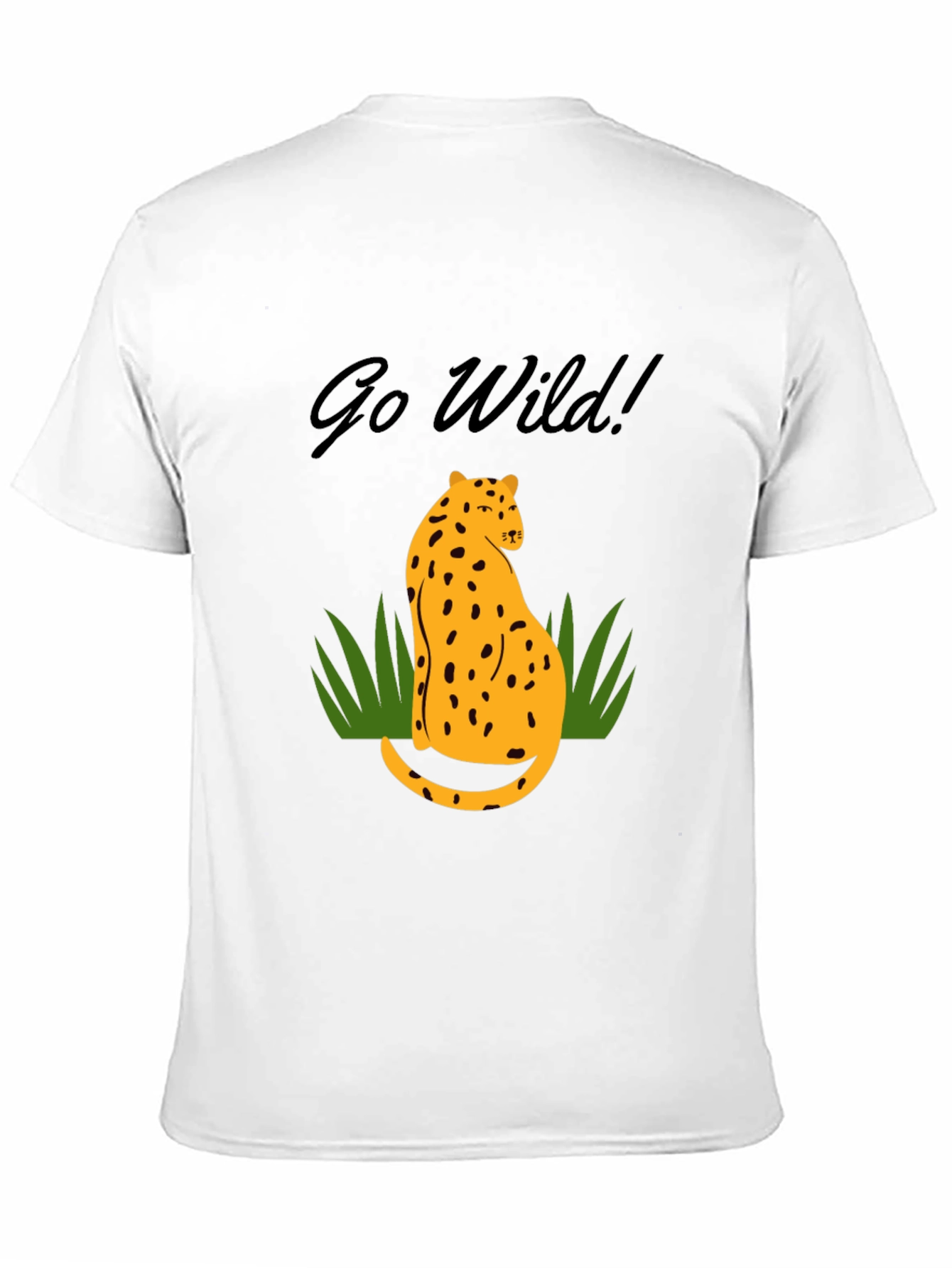 Go Wild Black Graphic T-Shirt