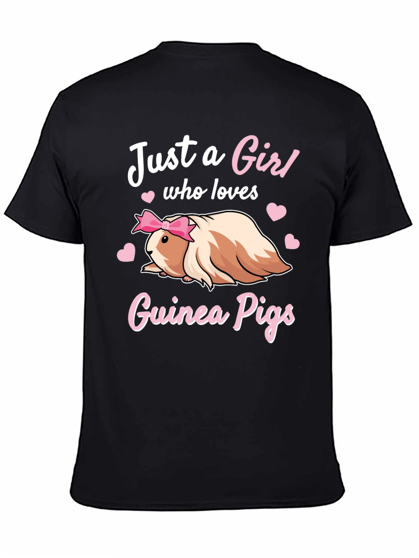 Girl Who Loves Guinea Pigs T-Shirt