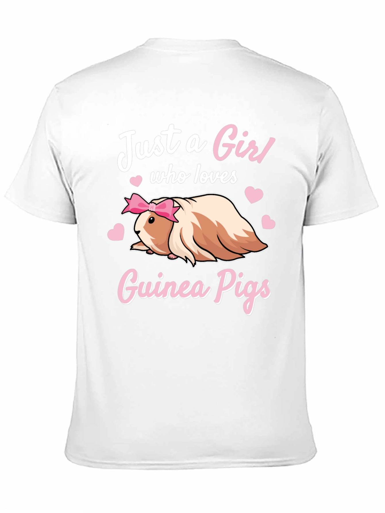 Girl Who Loves Guinea Pigs T-Shirt