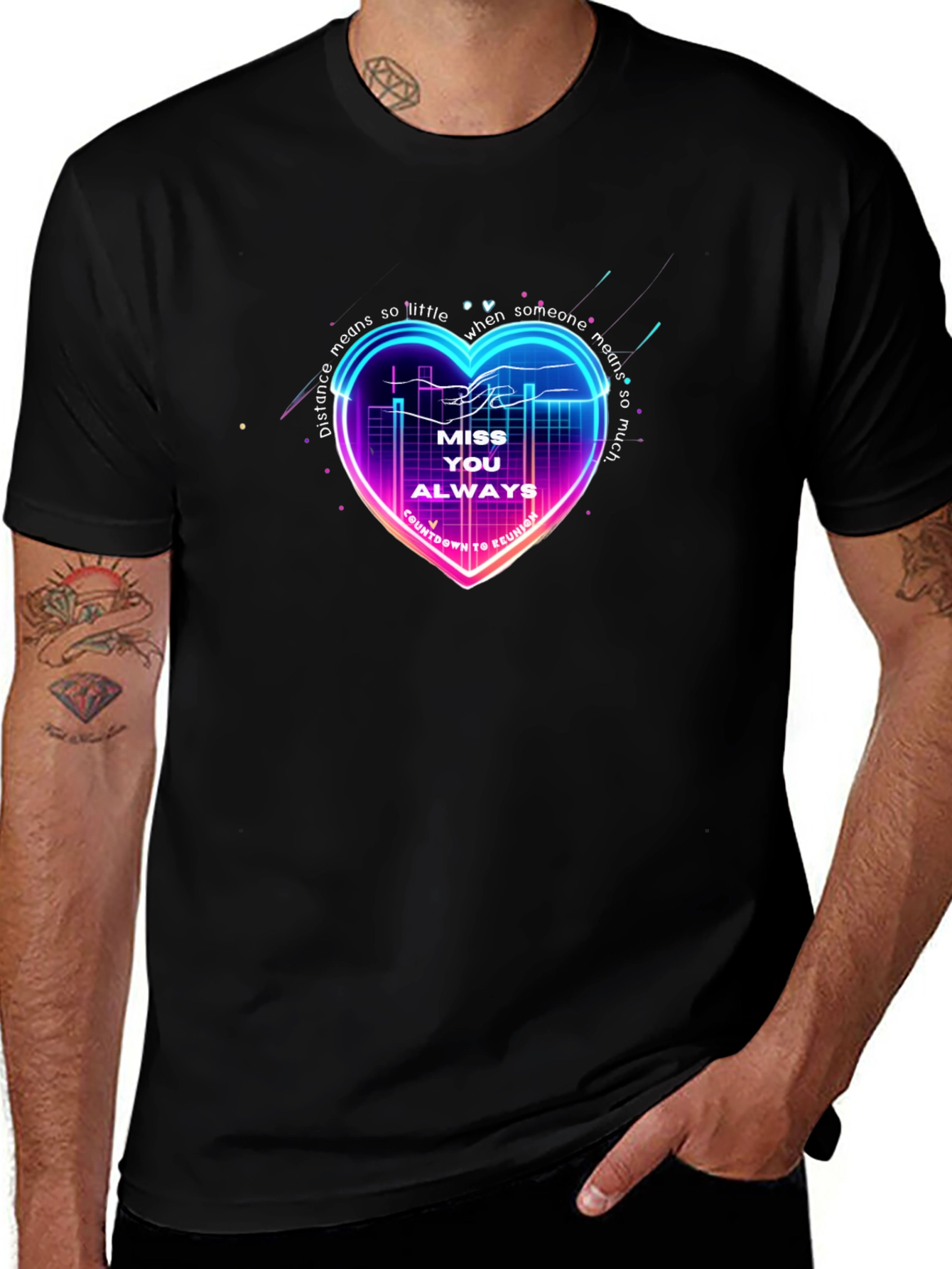 Miss You Always Heart T-Shirt