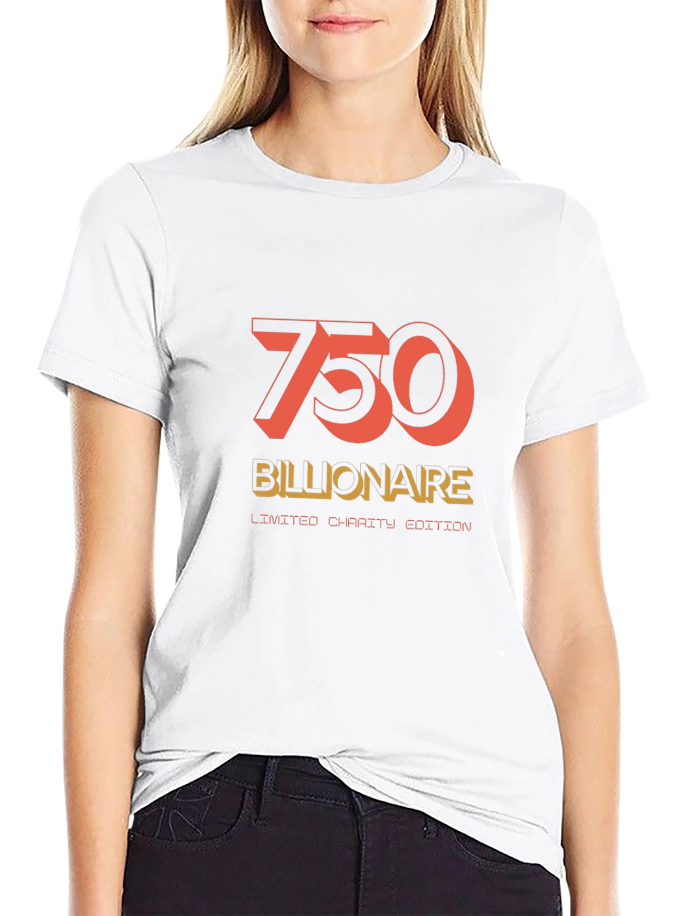 750 Billionaire Limited Charity Edition Black T-Shirt