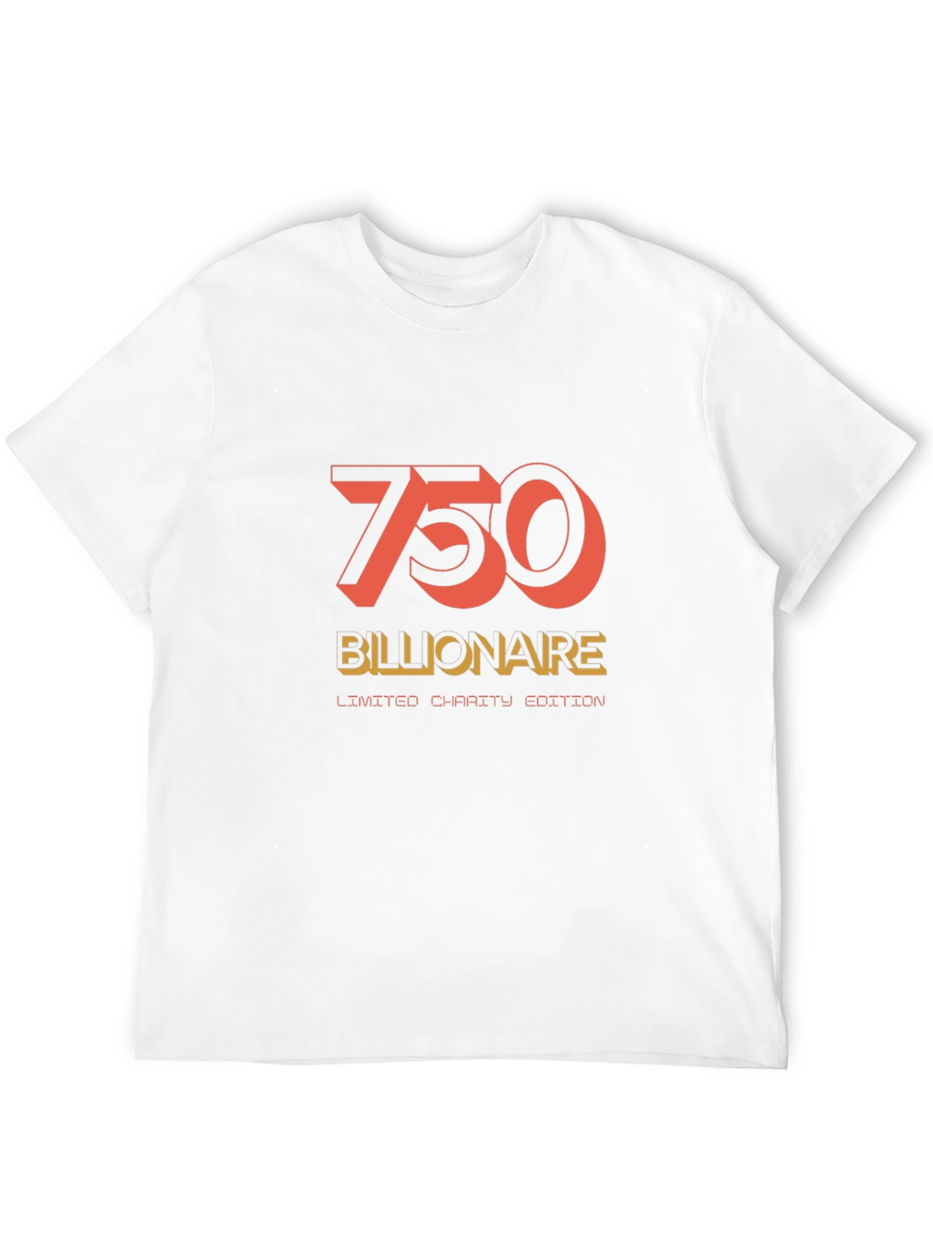750 Billionaire Limited Charity Edition Black T-Shirt