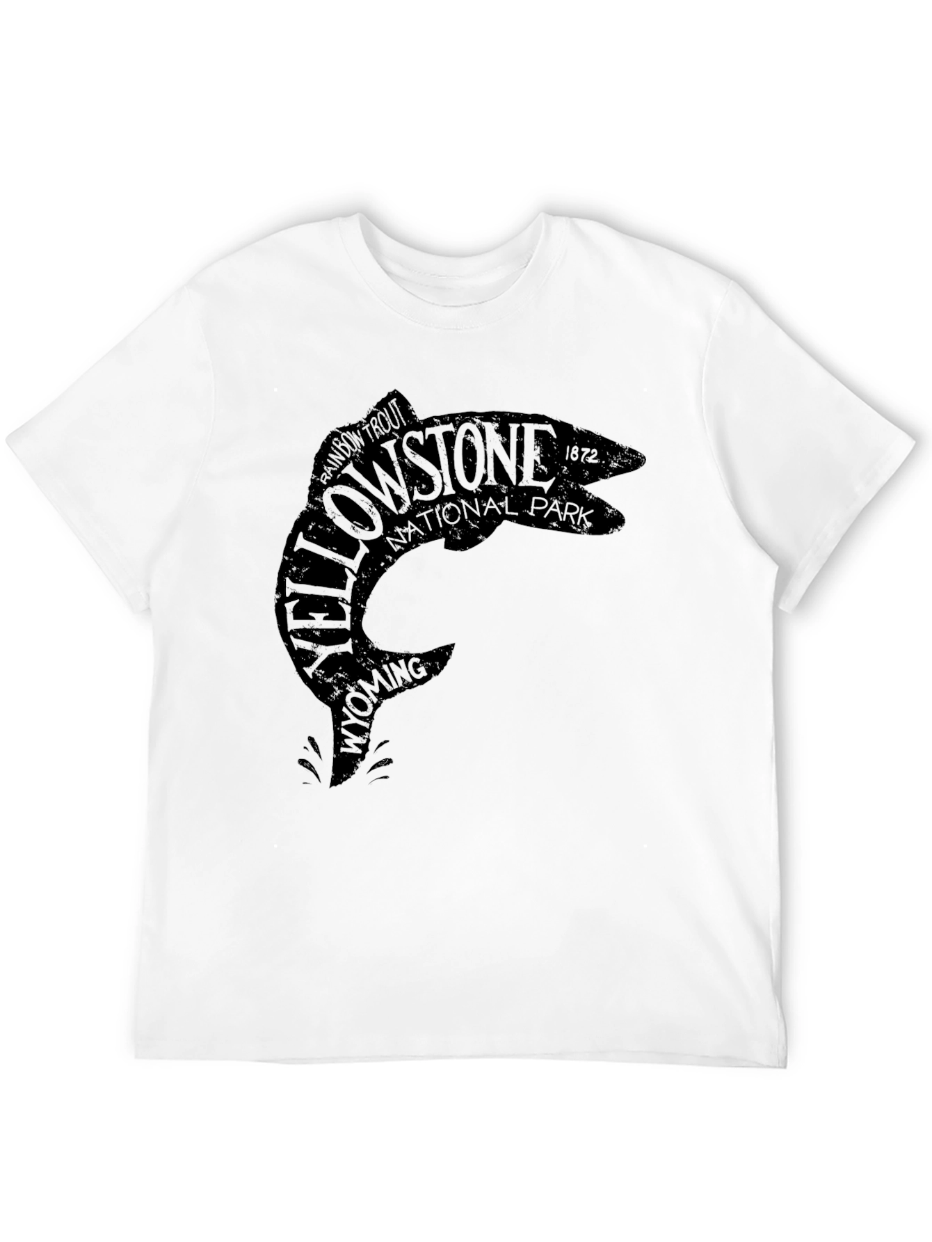 Yellowstone National Park Fish Graphic Tee
