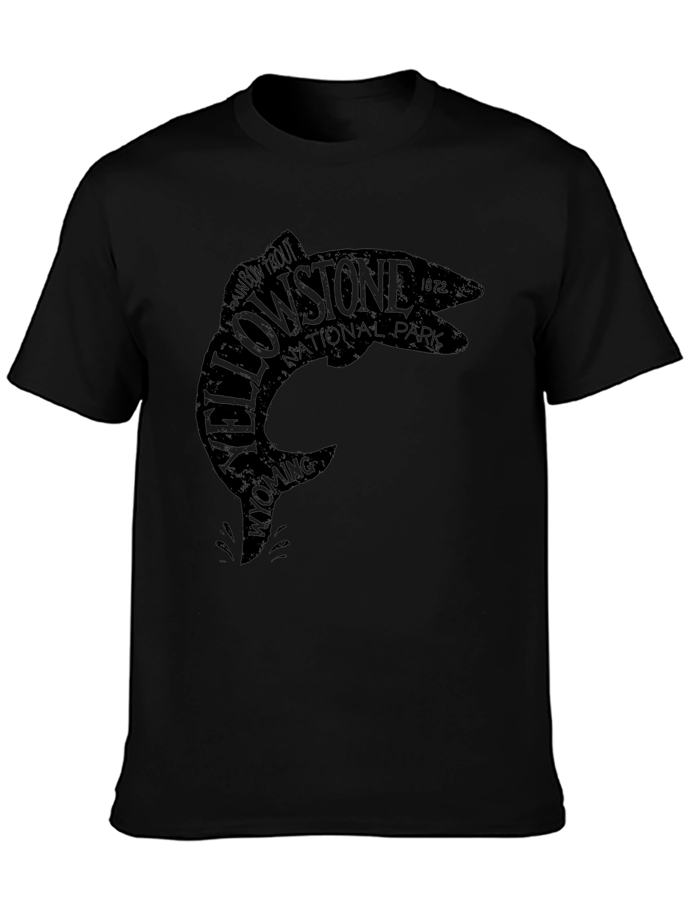 Yellowstone National Park Fish Graphic Tee