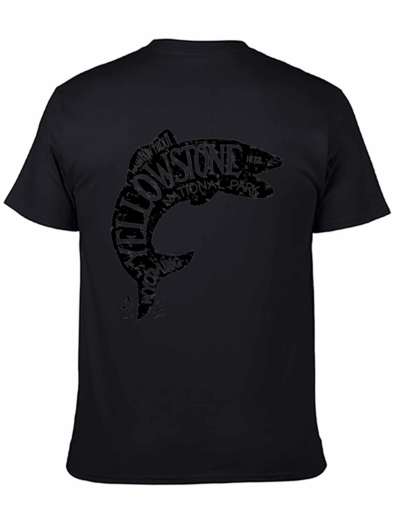 Yellowstone National Park Fish Graphic Tee
