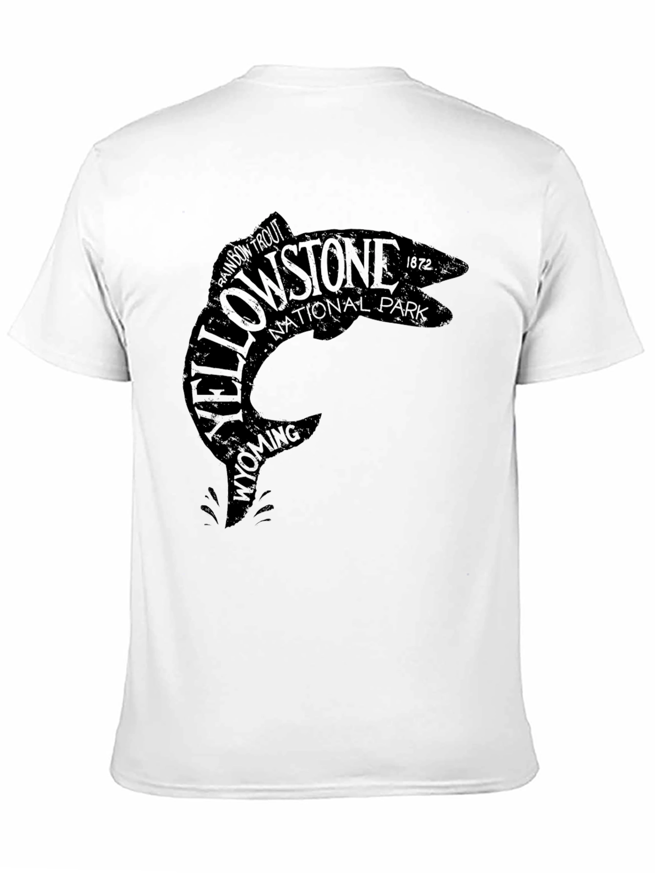 Yellowstone National Park Fish Graphic Tee