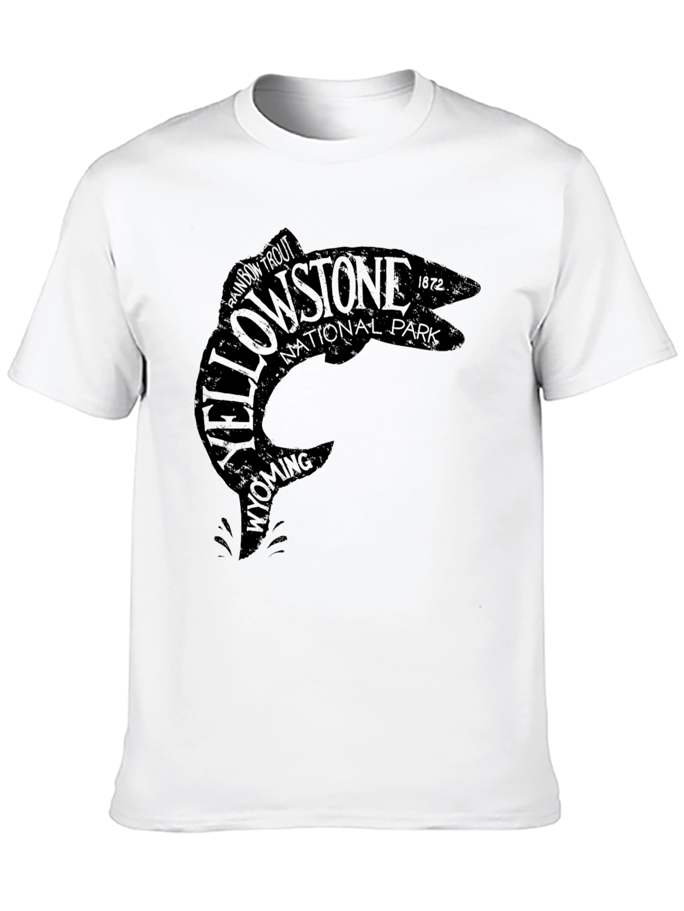 Yellowstone National Park Fish Graphic Tee