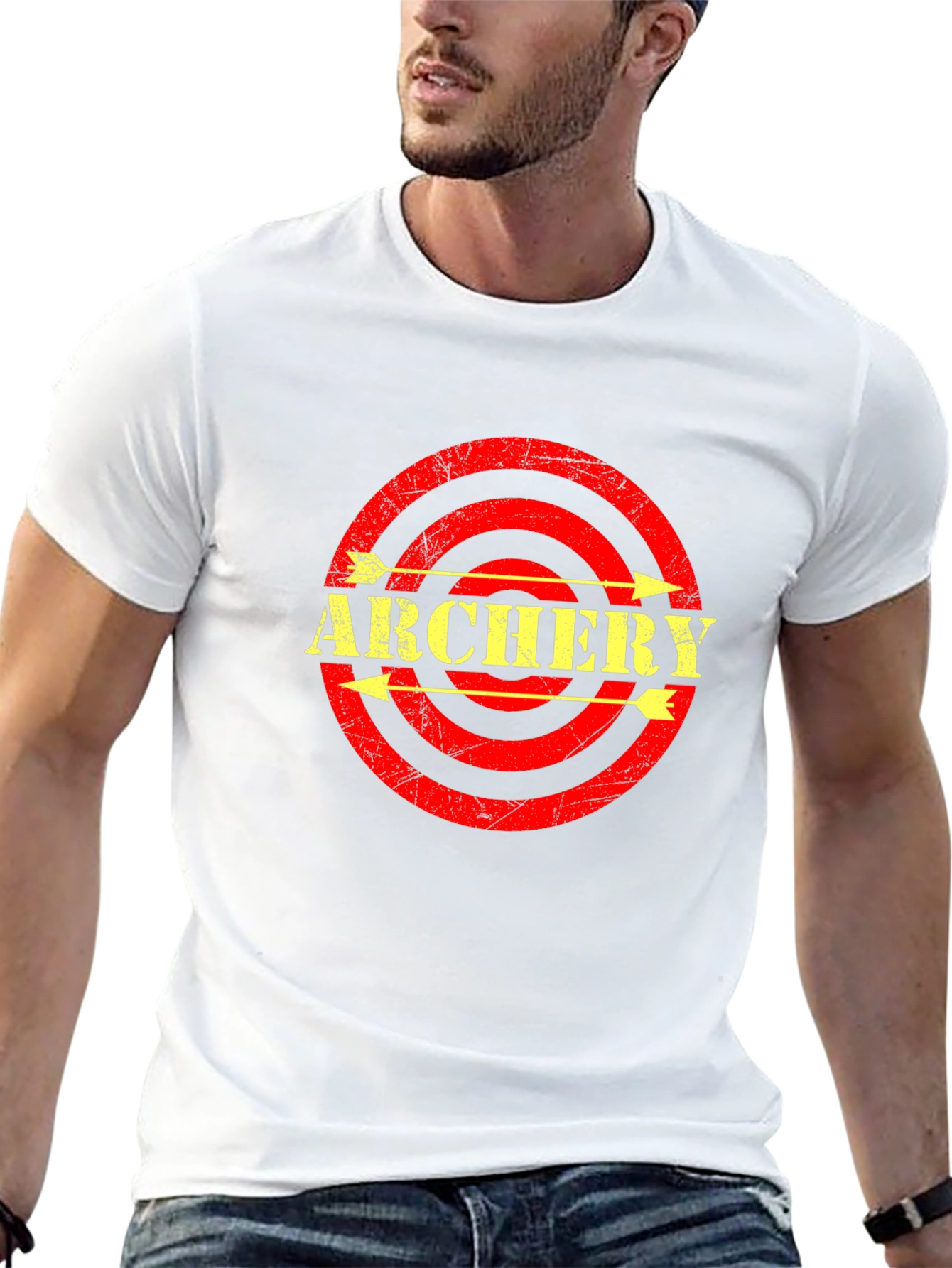 Archery Arrows T-Shirt - Bullseye Design