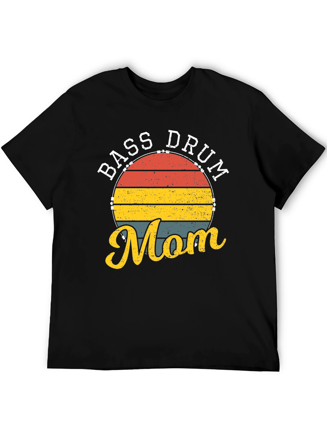 Bass Drum Mom Graphic T-Shirt