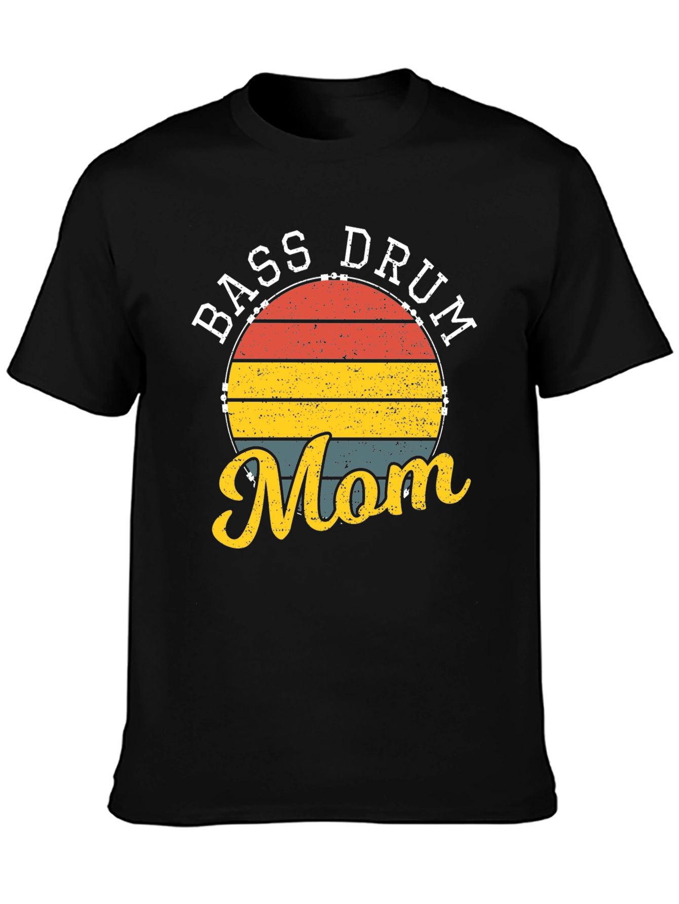 Bass Drum Mom Graphic T-Shirt