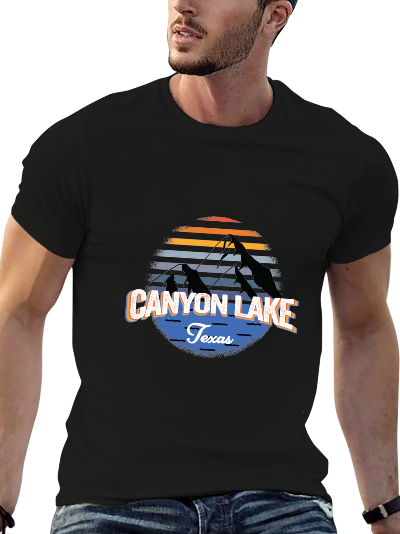 Canyon Lake Texas Retro T-Shirt