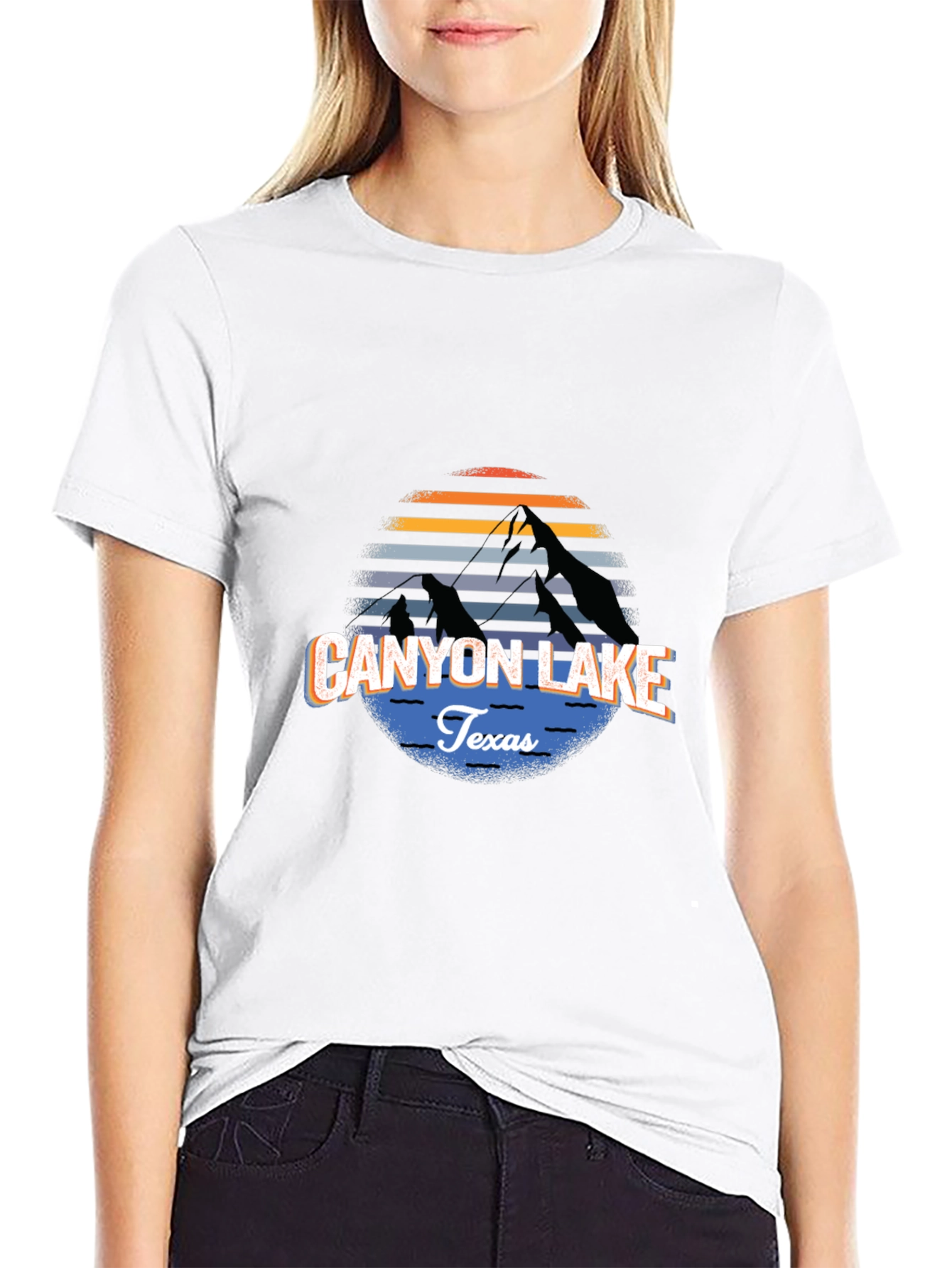 Canyon Lake Texas Retro T-Shirt