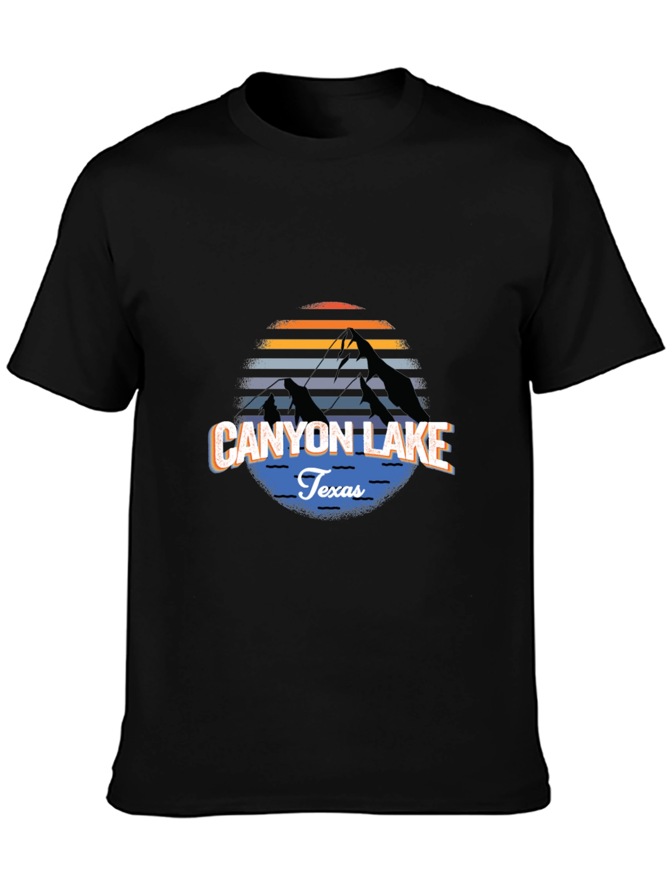 Canyon Lake Texas Retro T-Shirt