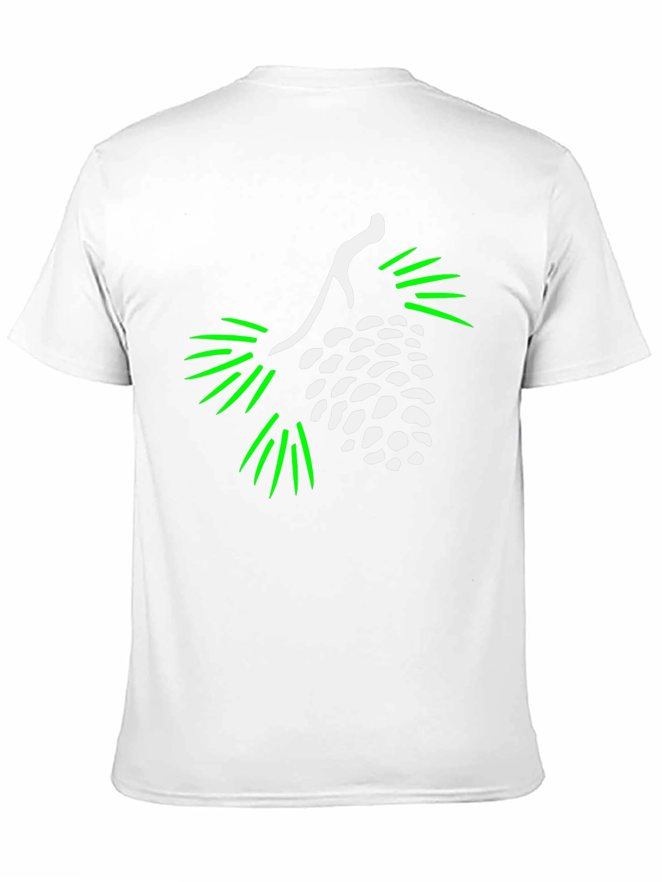 Nature Inspired Black Graphic Tee