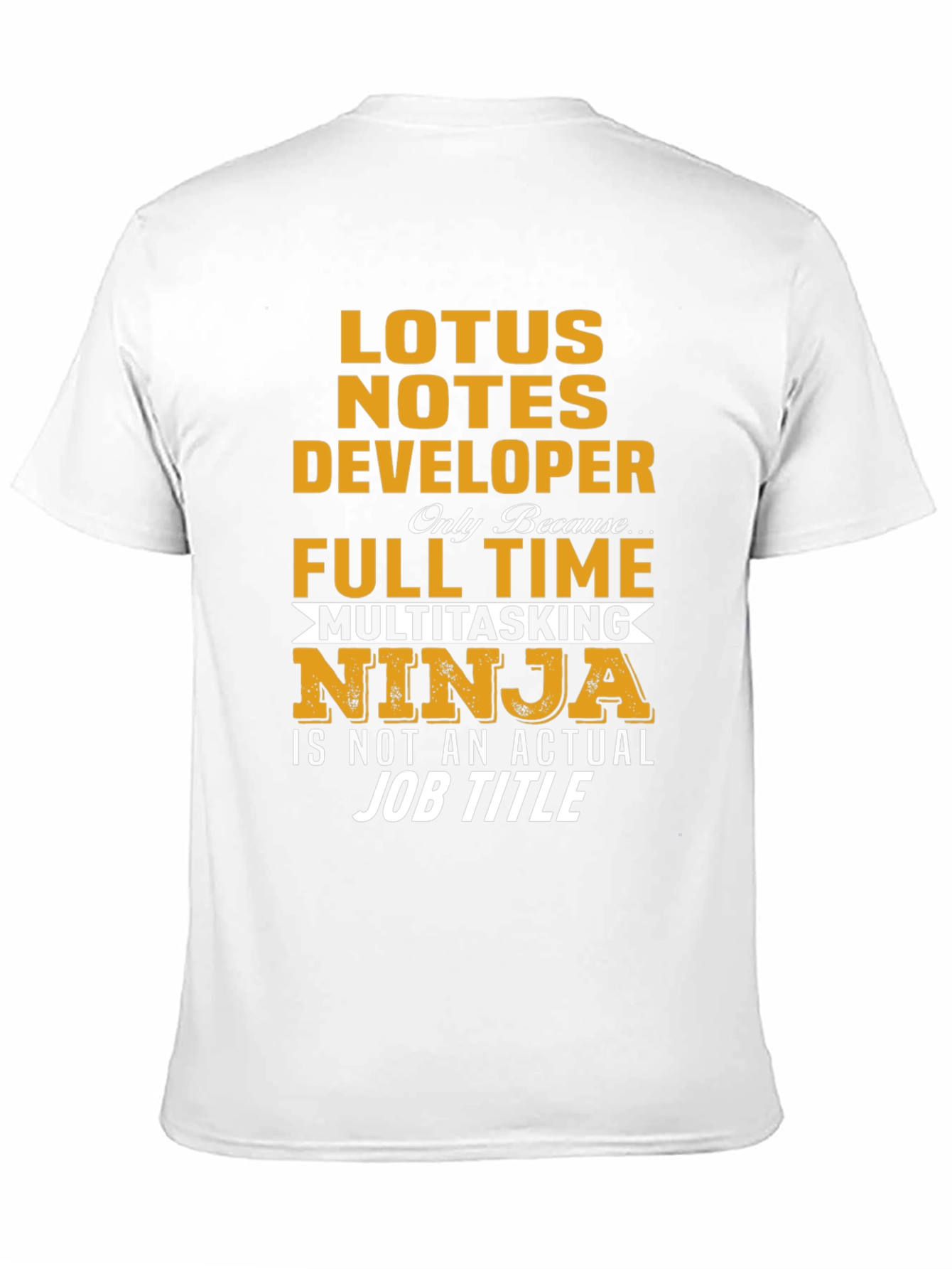 Lotus Notes Developer Ninja T-Shirt