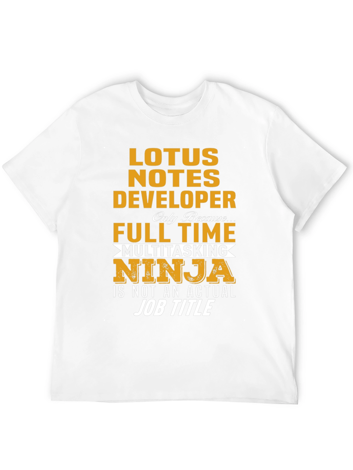Lotus Notes Developer Ninja T-Shirt
