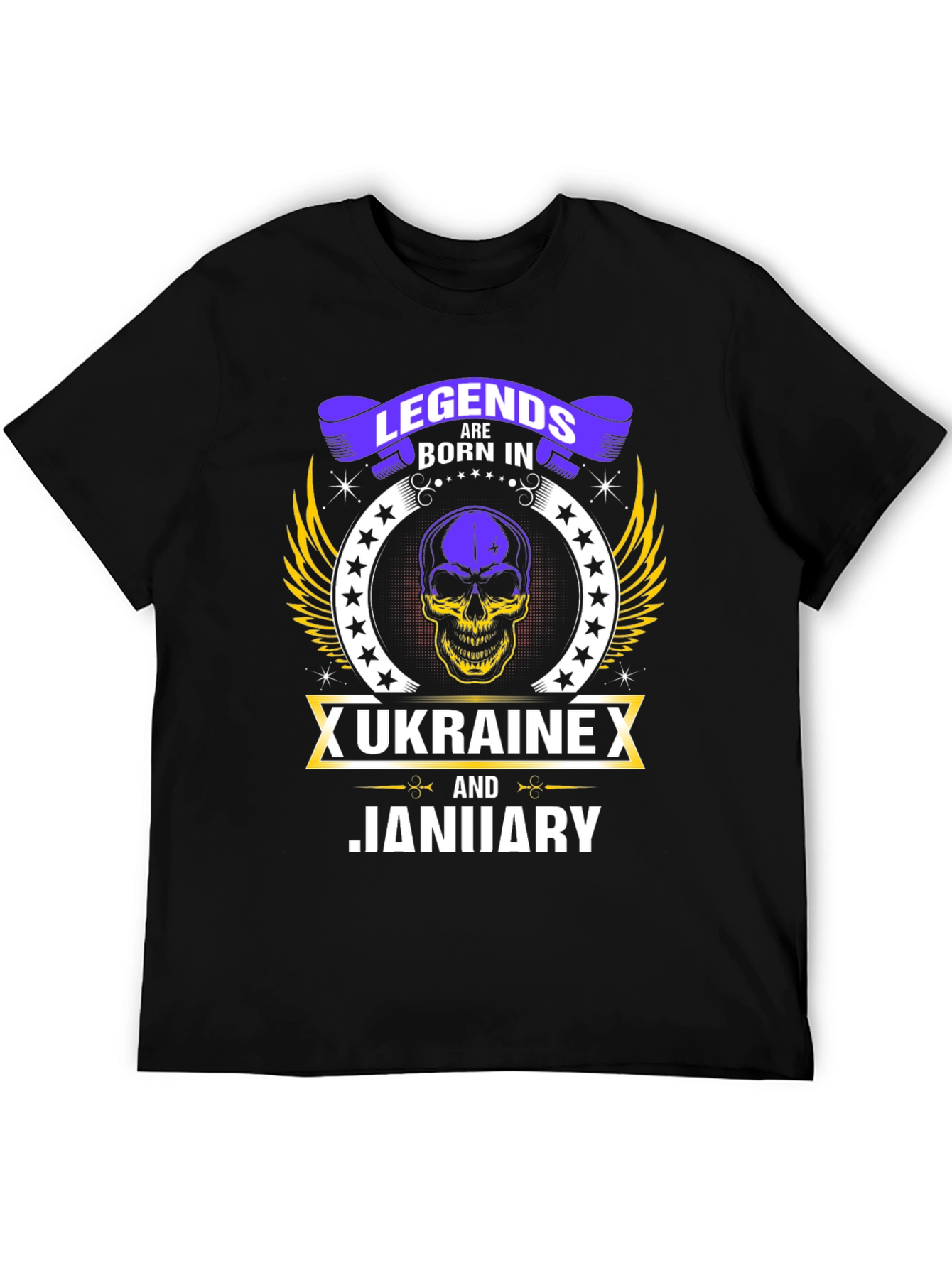 Ukraine Legends Born in January T-Shirt