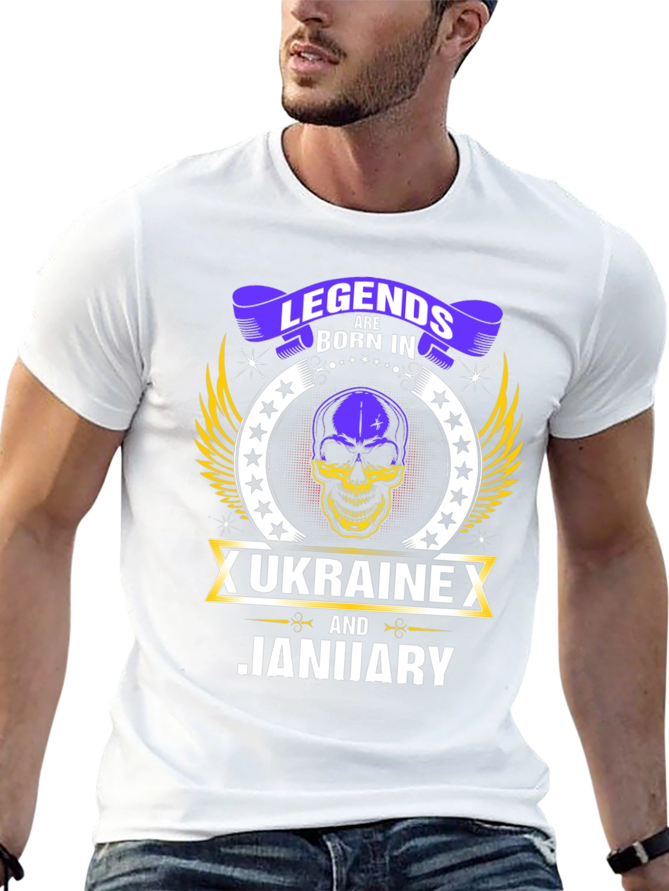 Ukraine Legends Born in January T-Shirt