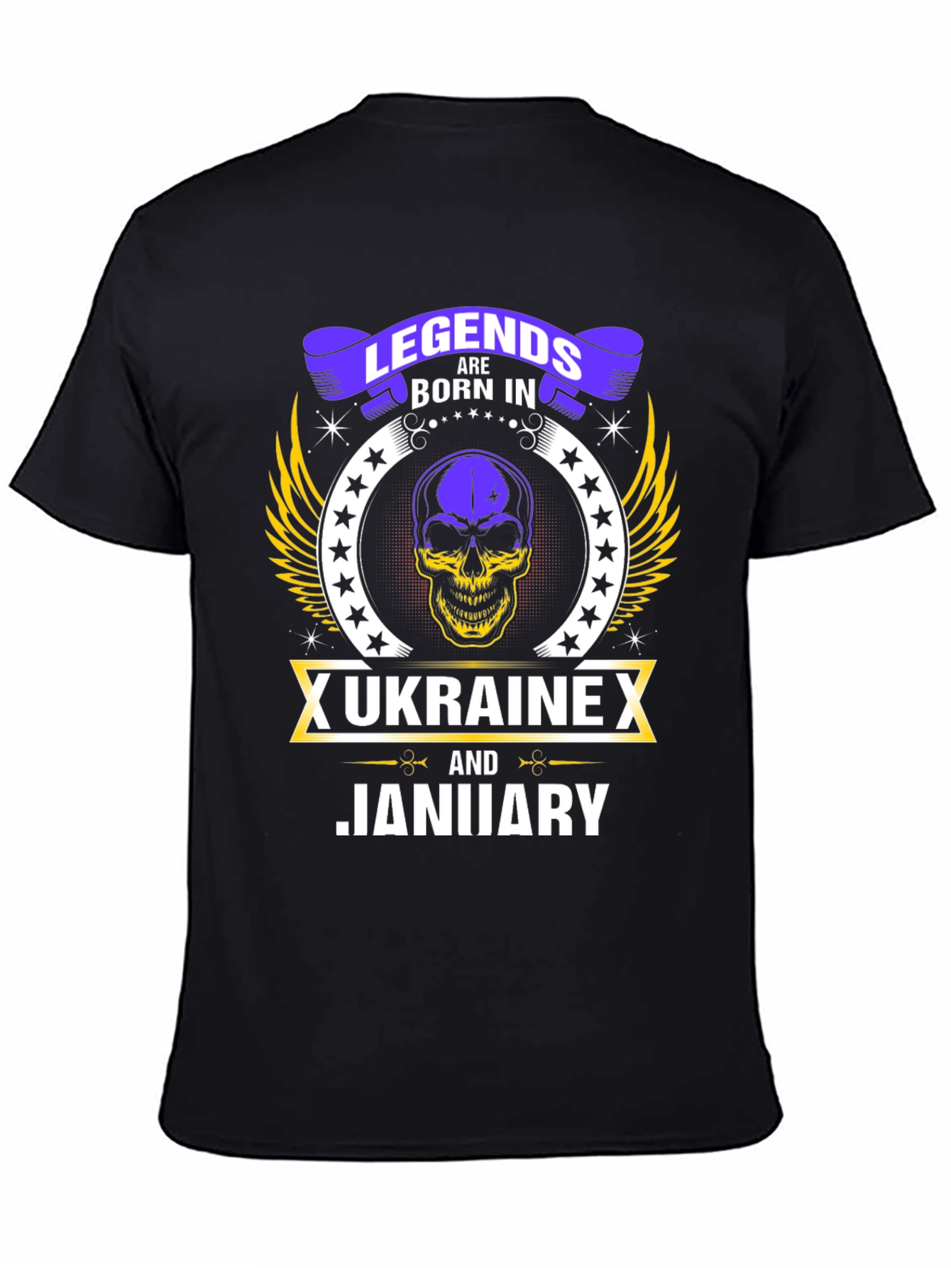 Ukraine Legends Born in January T-Shirt
