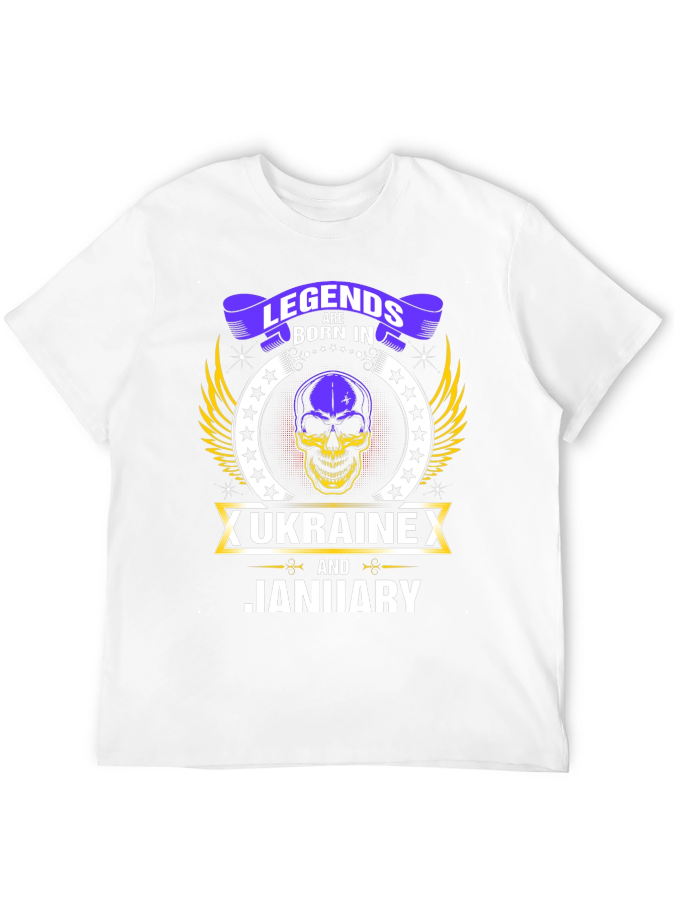 Ukraine Legends Born in January T-Shirt