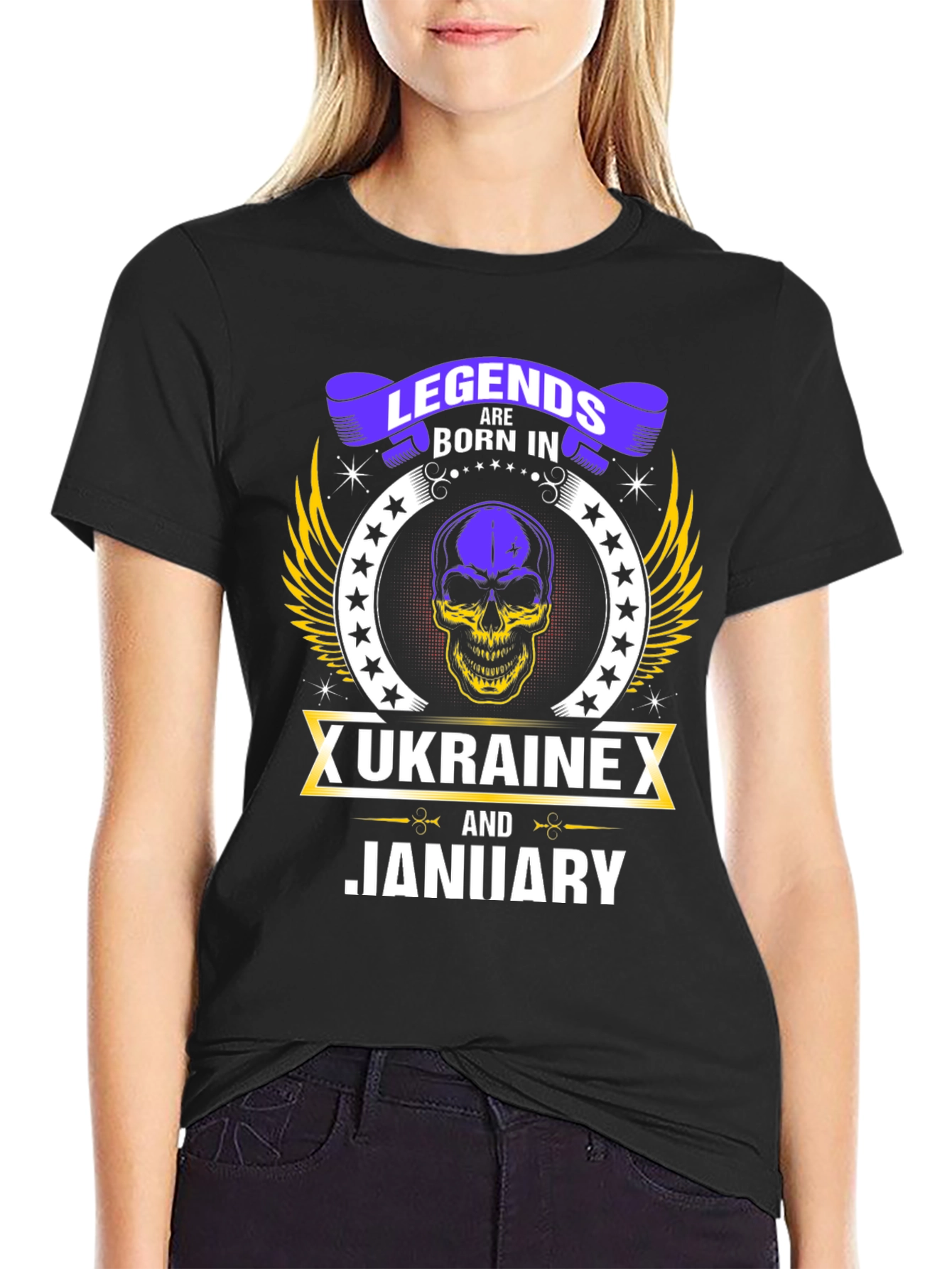 Ukraine Legends Born in January T-Shirt