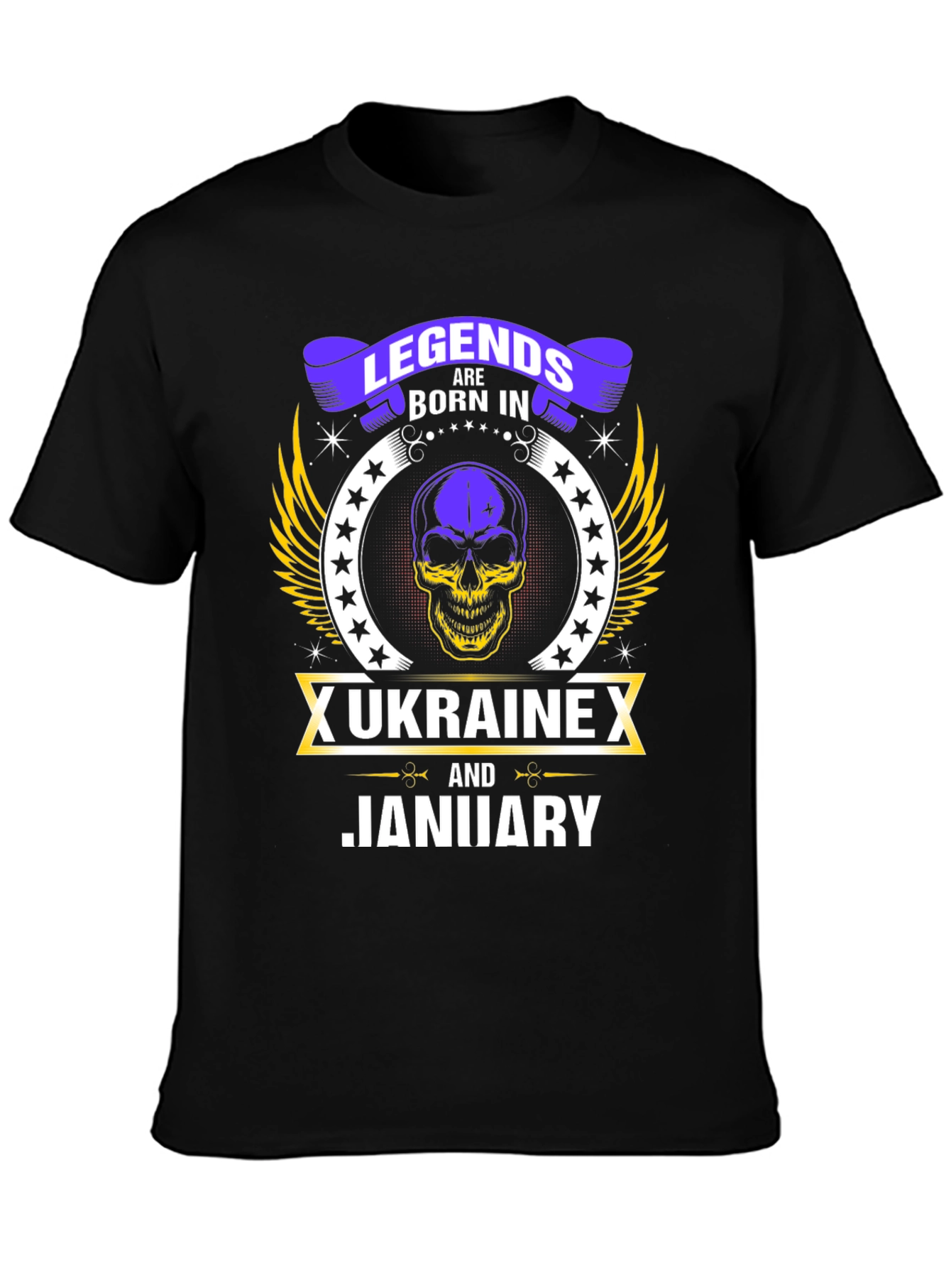 Ukraine Legends Born in January T-Shirt