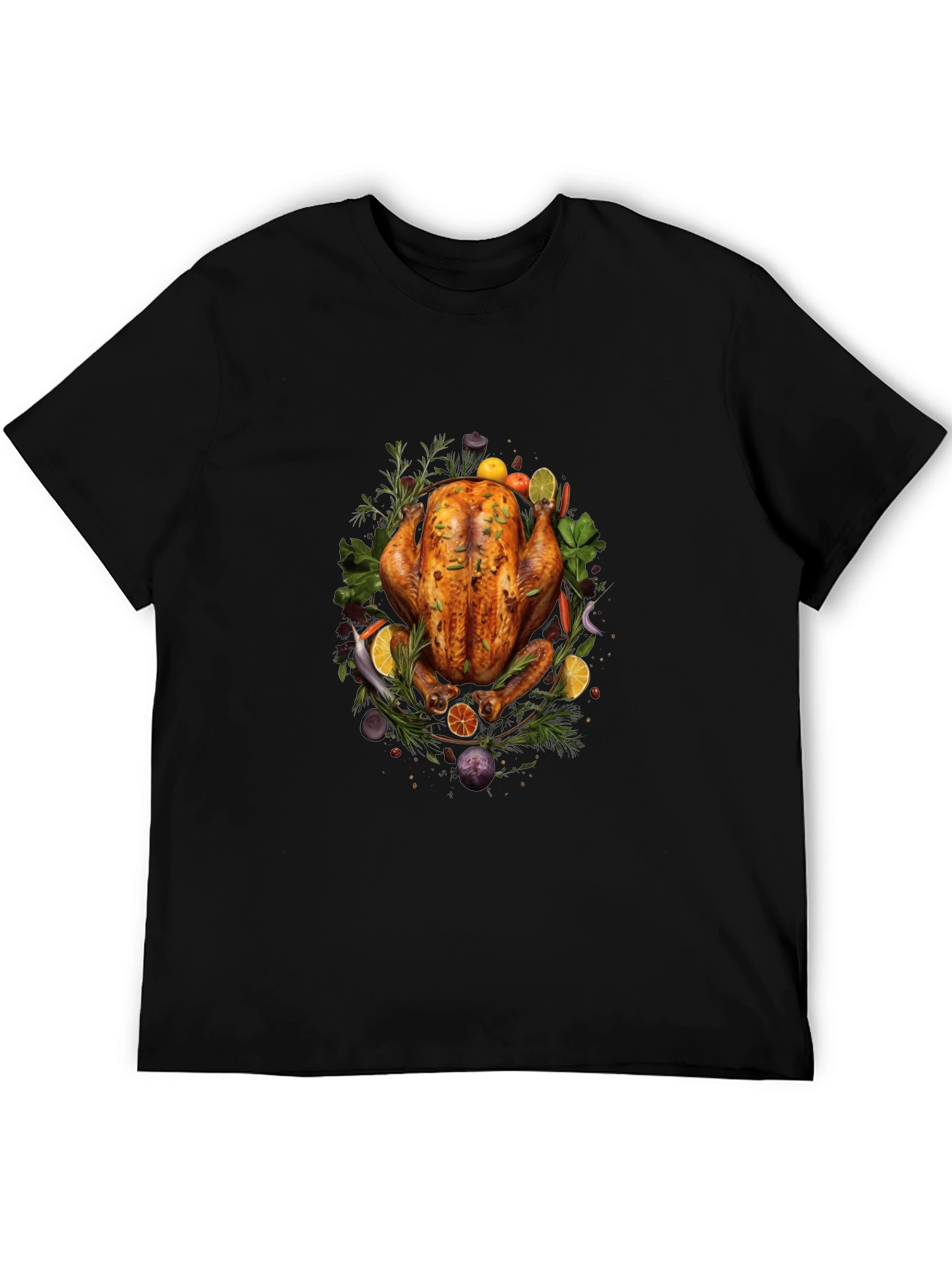 Thanksgiving Feast T-Shirt: Roasted Turkey Dinner