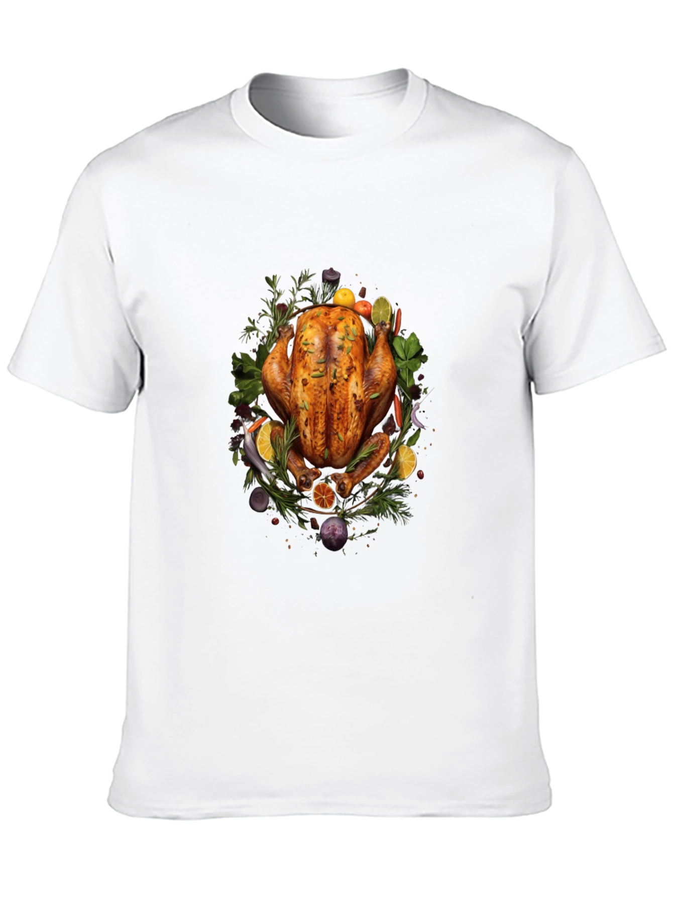 Thanksgiving Feast T-Shirt: Roasted Turkey Dinner