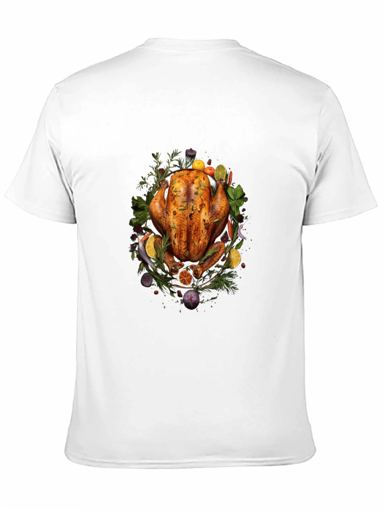 Thanksgiving Feast T-Shirt: Roasted Turkey Dinner