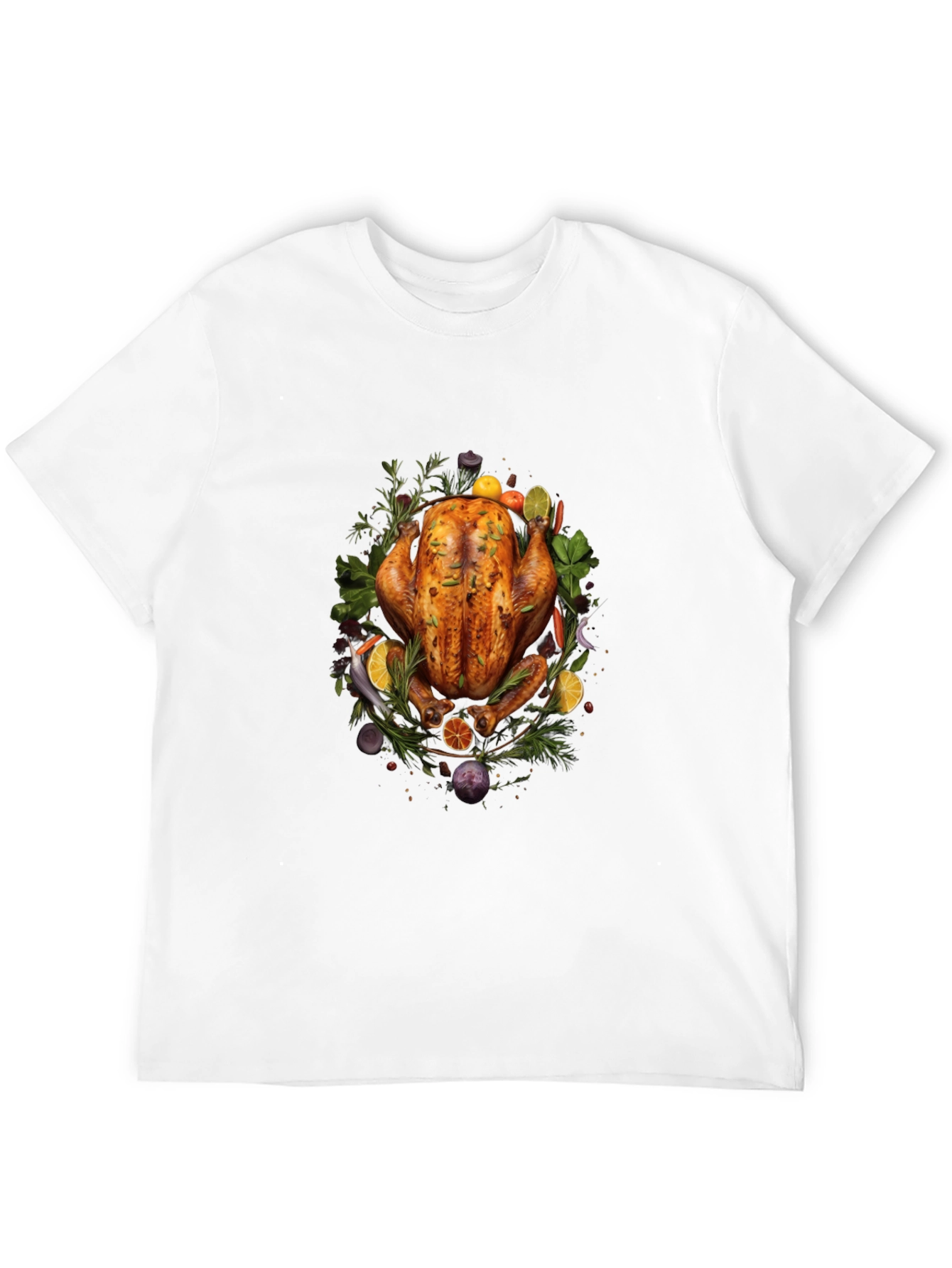 Thanksgiving Feast T-Shirt: Roasted Turkey Dinner