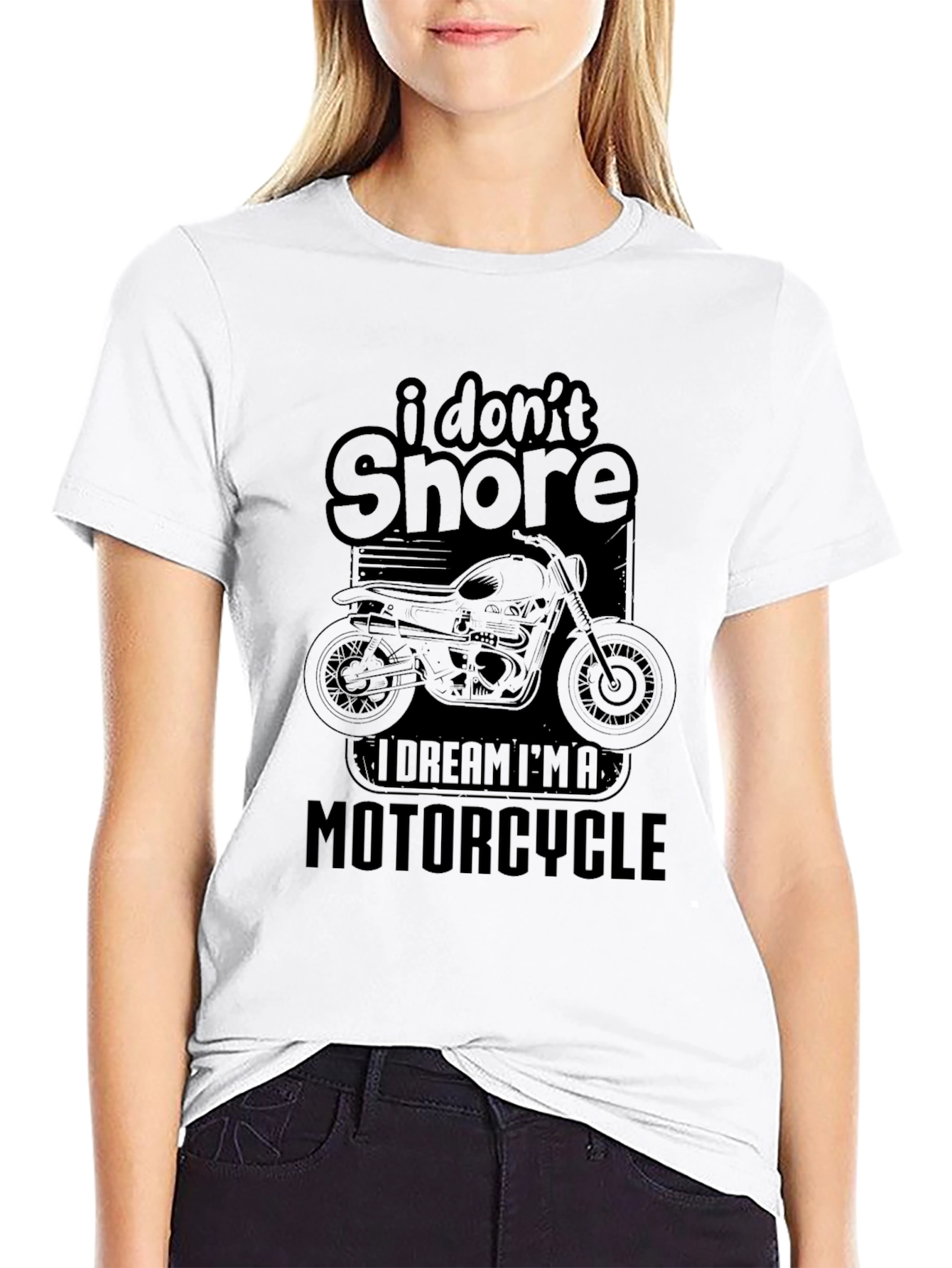 I Dont Snore Motorcycle T-Shirt