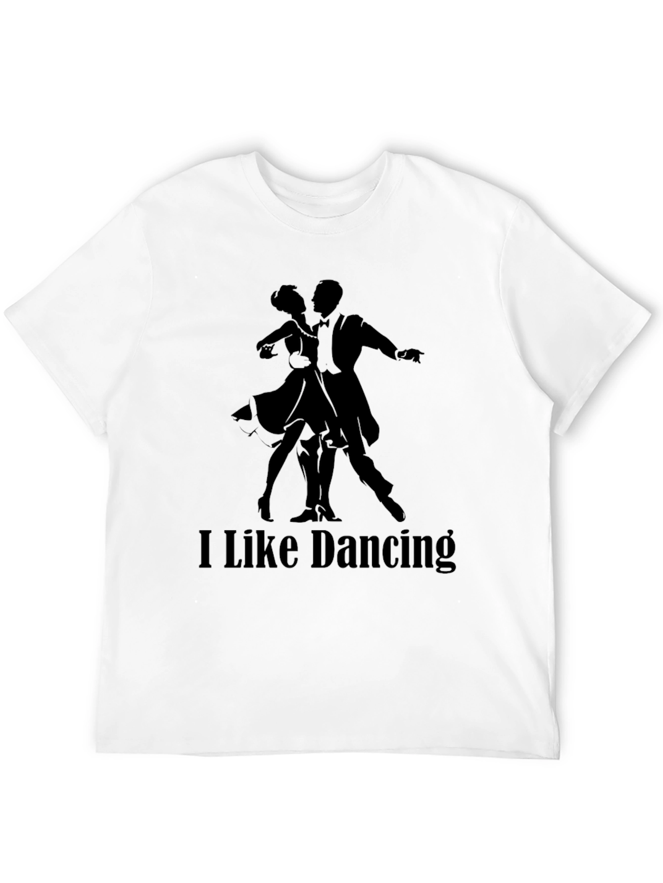 I Like Dancing T-Shirt - Elegant Ballroom Design