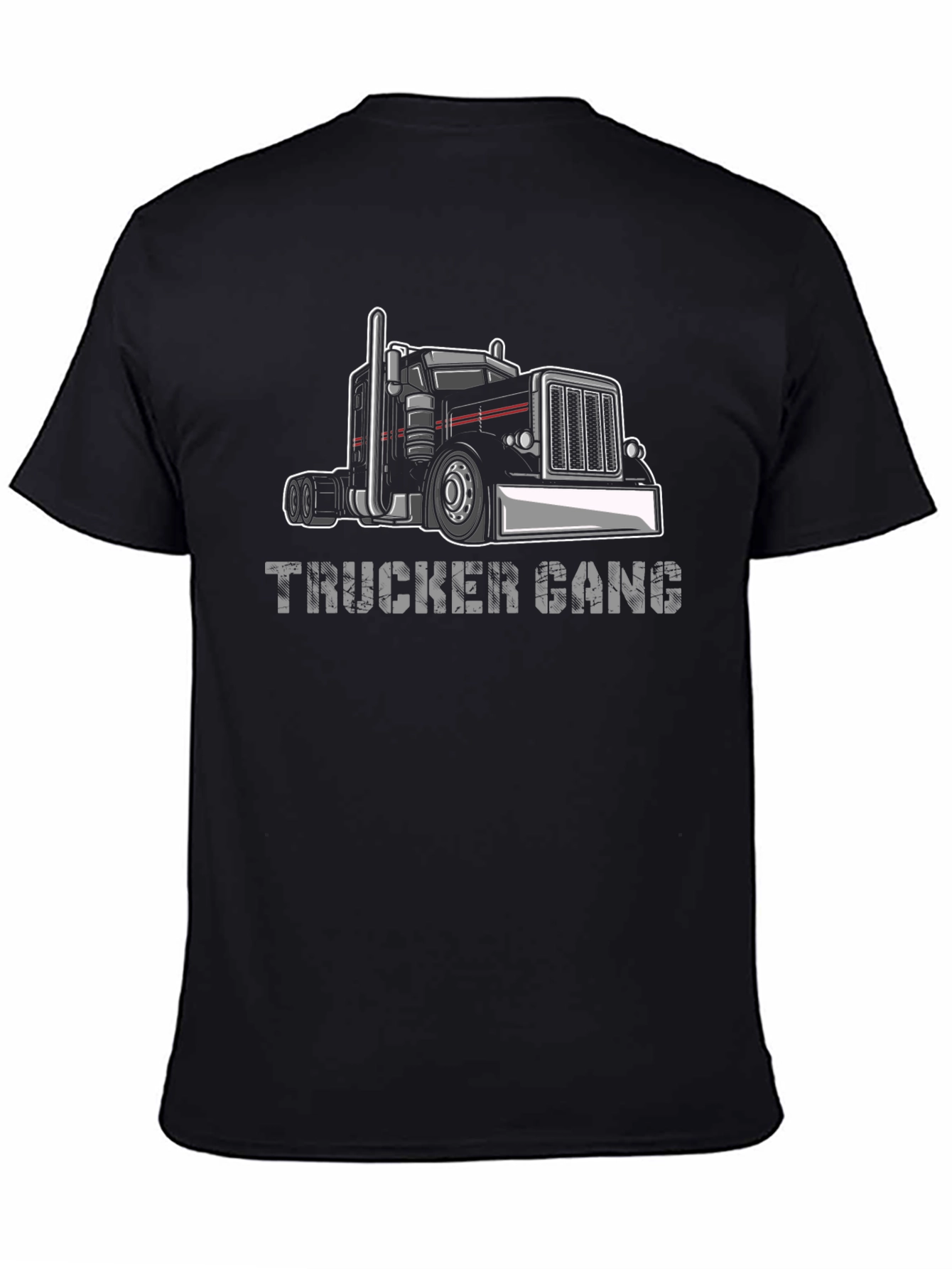 Trucker Gang Black T-Shirt