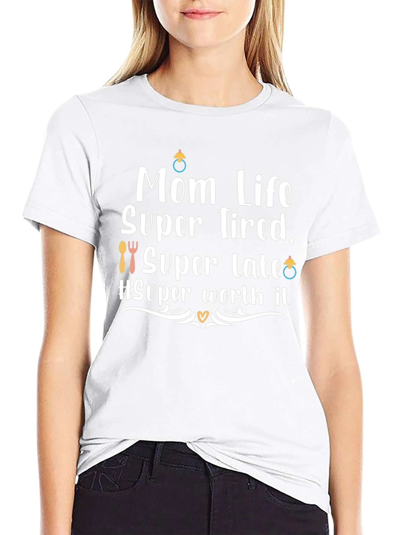 Mom Life Super Tired T-Shirt