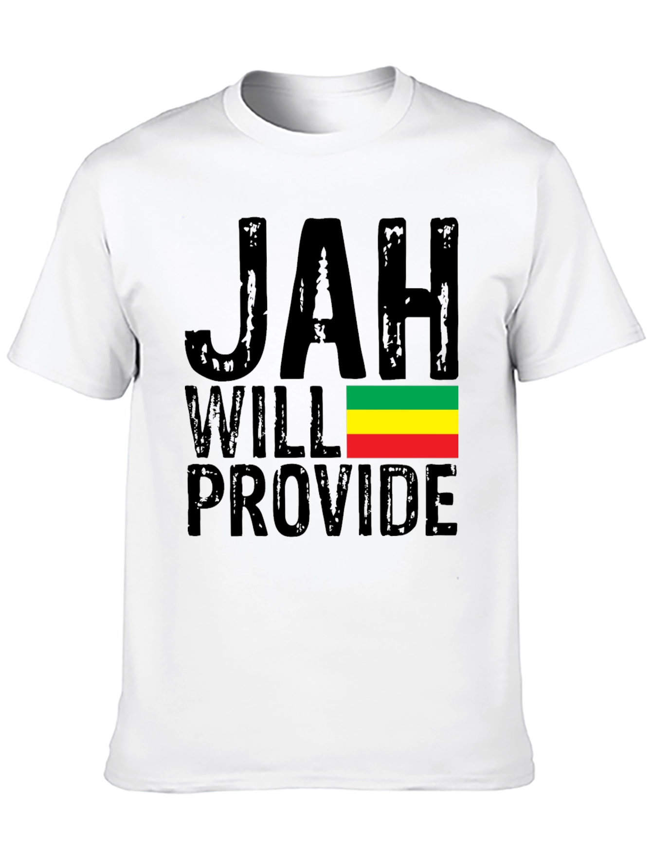 Jah Will Provide Rastafarian T-Shirt
