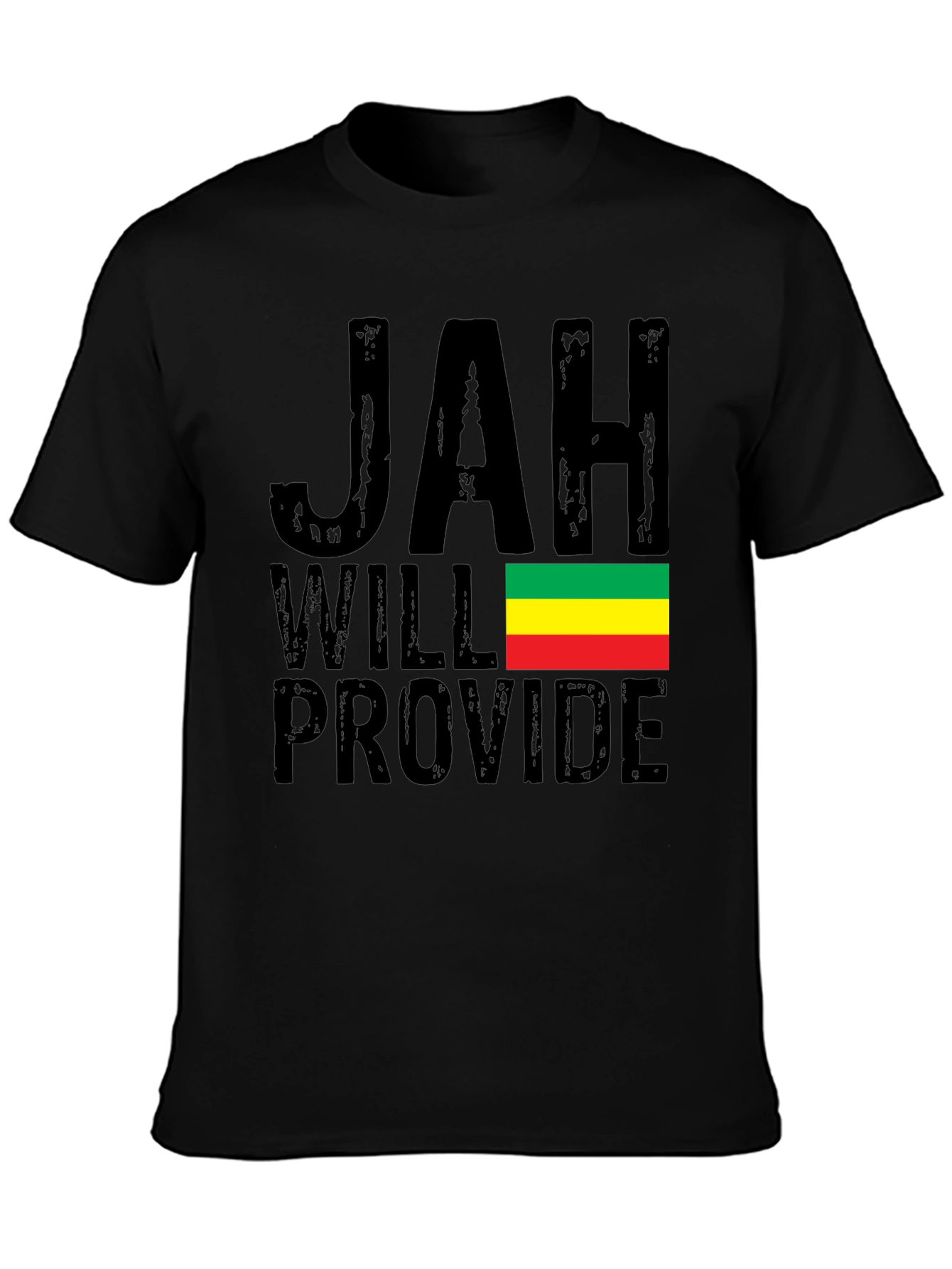 Jah Will Provide Rastafarian T-Shirt