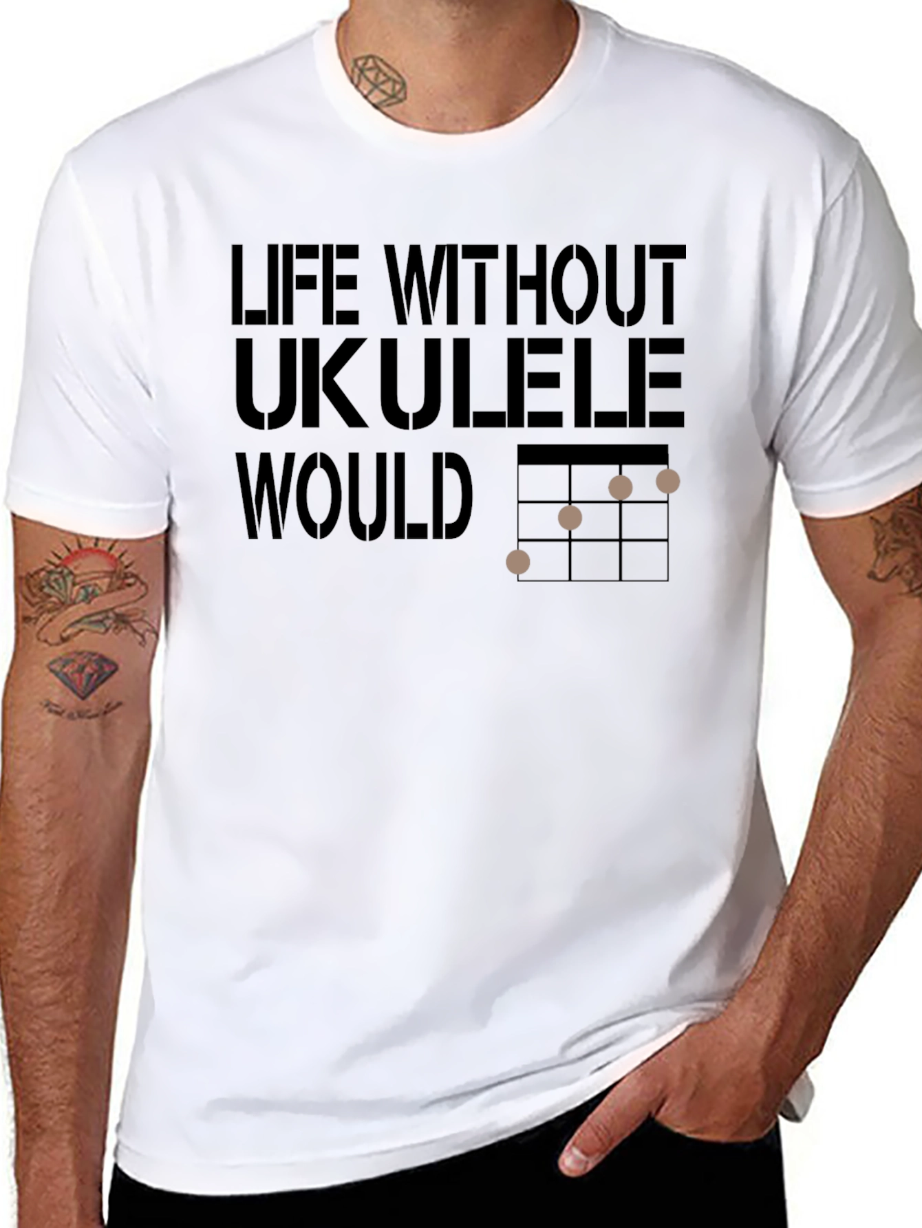 Ukulele Life T-Shirt - Music Lover Tee