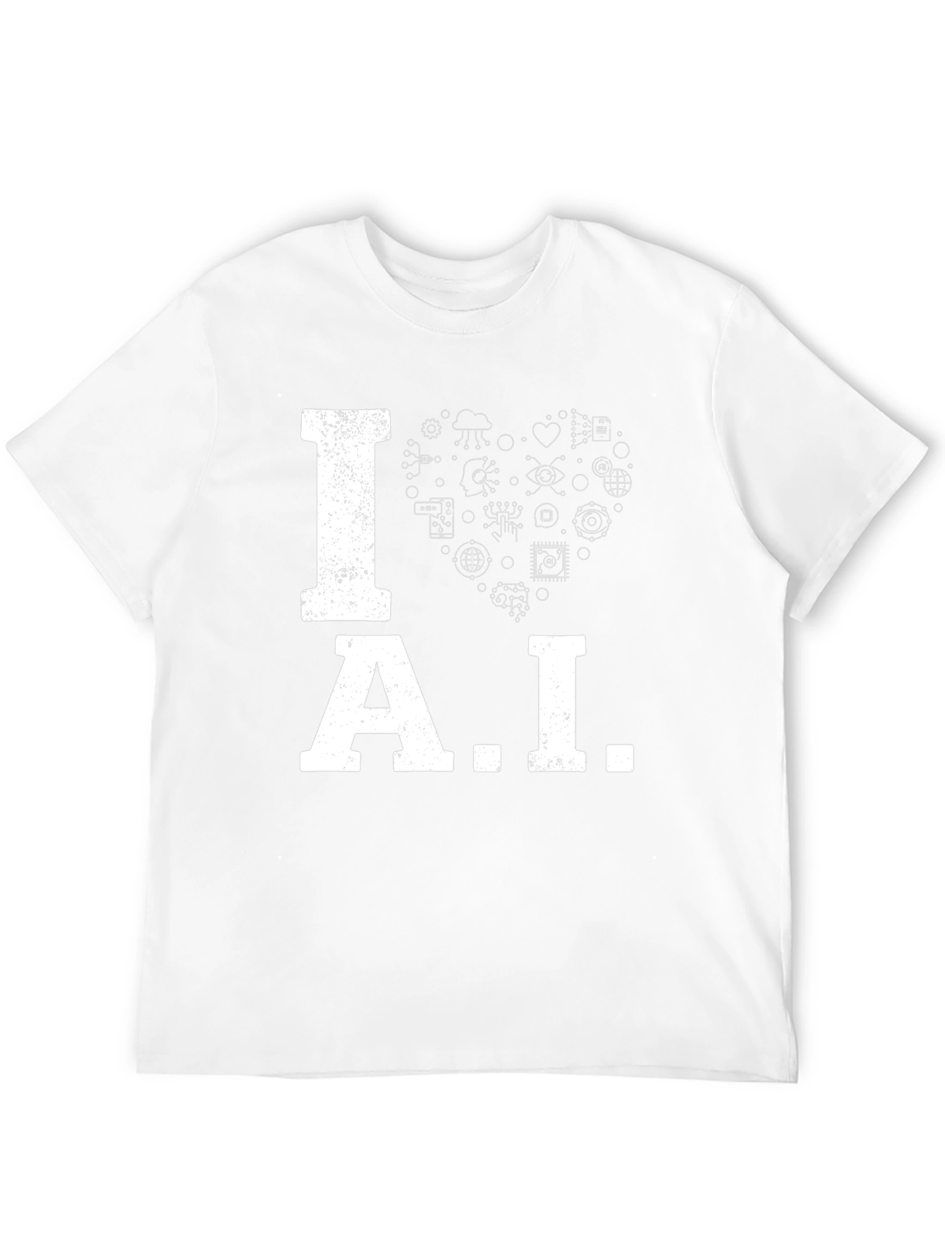 I Love AI T-Shirt - Artificial Intelligence Tee