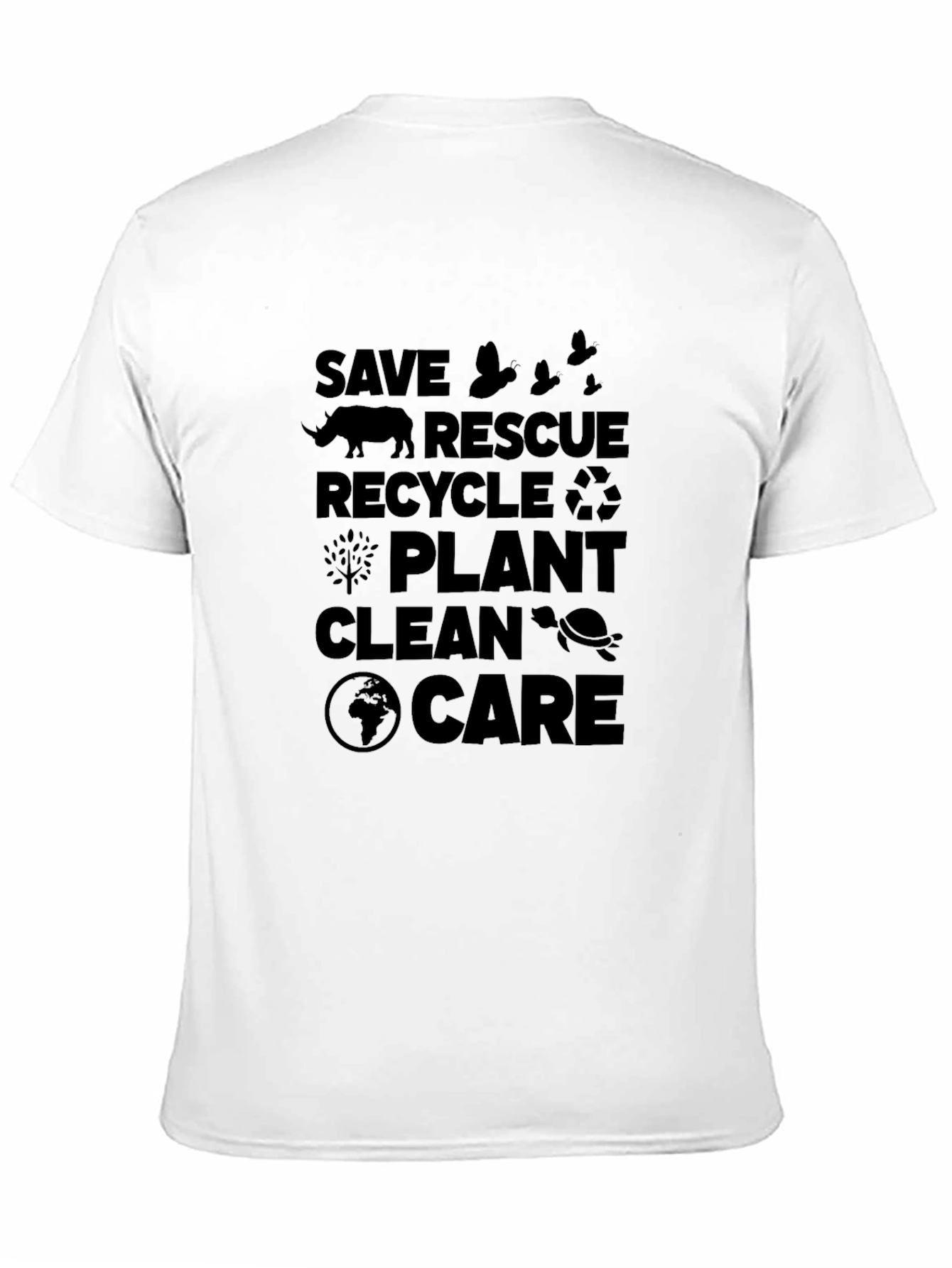 Eco-Friendly Save Rescue Recycle T-Shirt