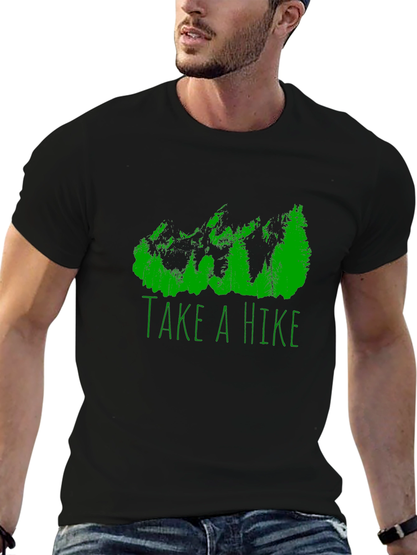 Take a Hike Graphic Tee - Black