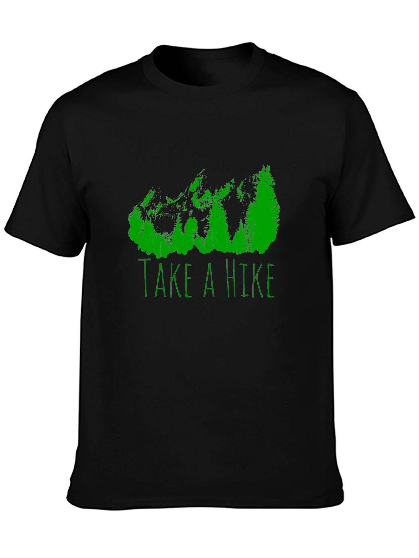 Take a Hike Graphic Tee - Black