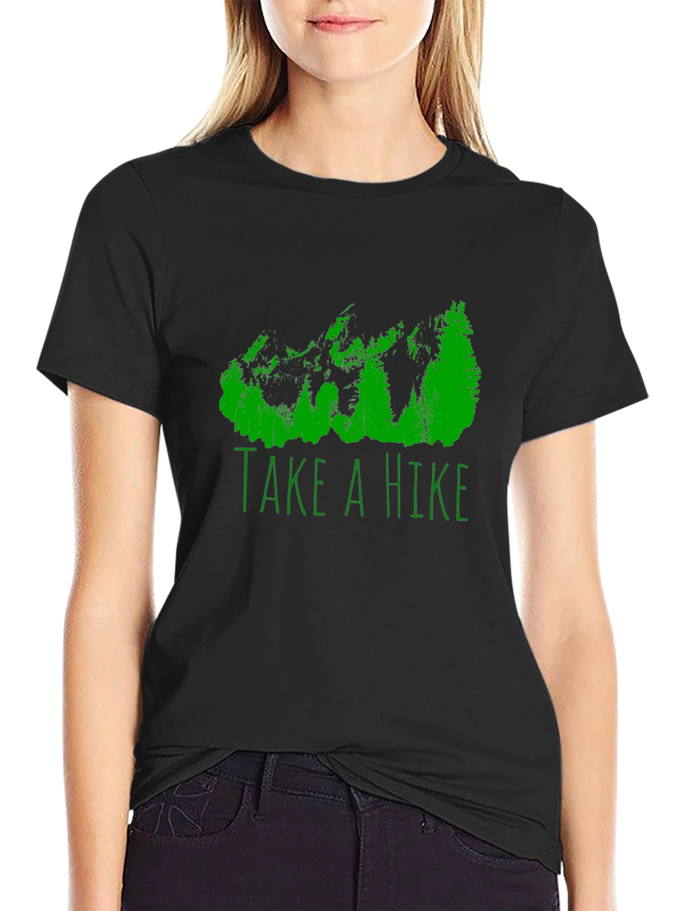 Take a Hike Graphic Tee - Black