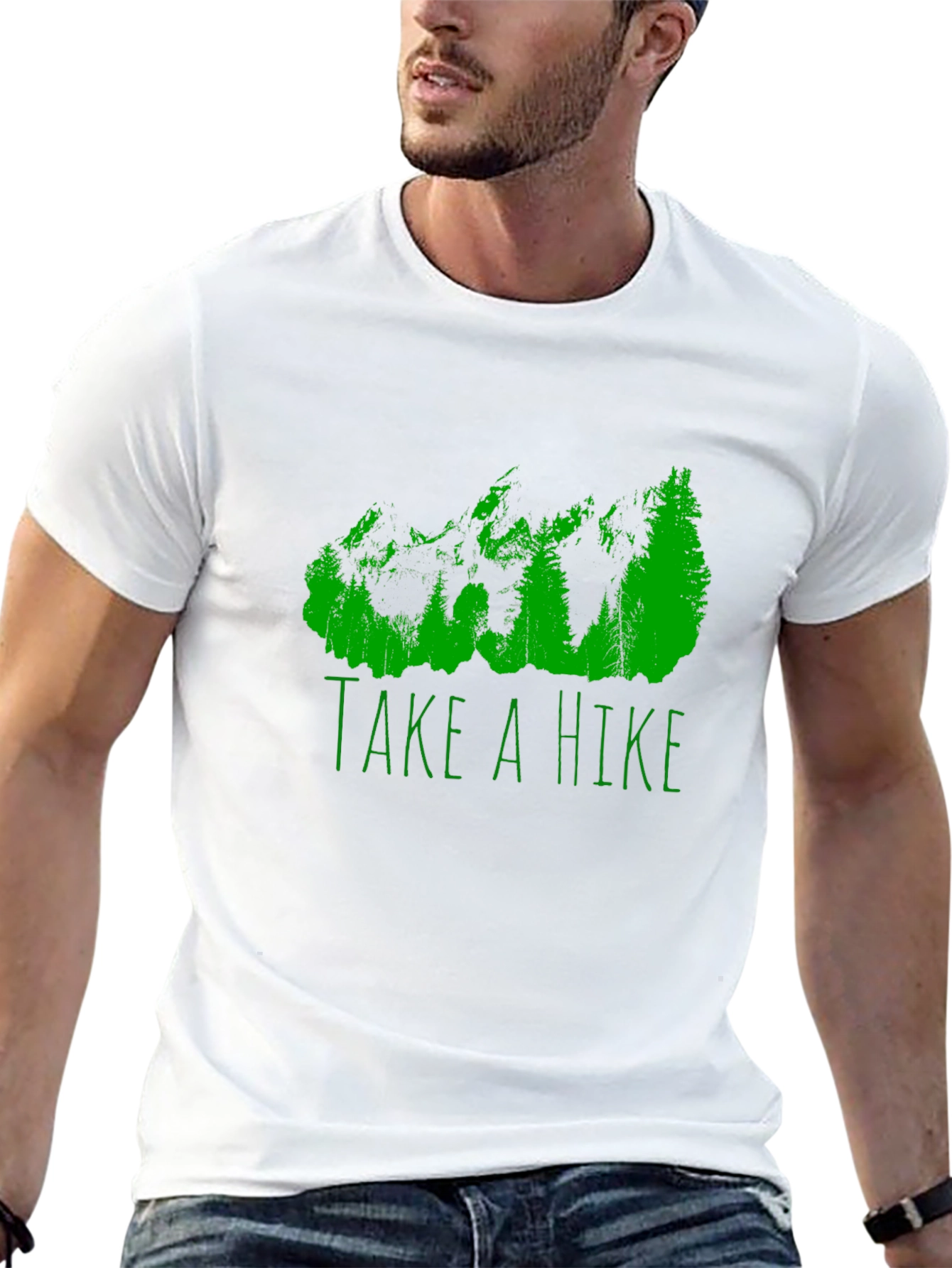 Take a Hike Graphic Tee - Black