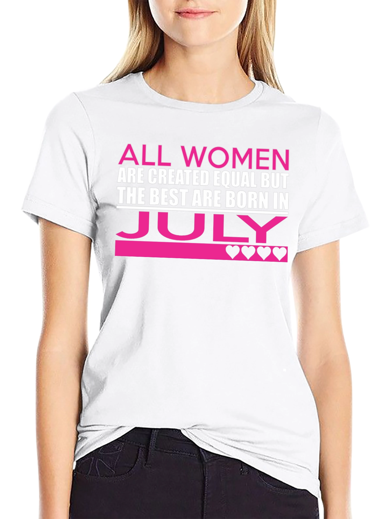 All Women Born in July T-Shirt