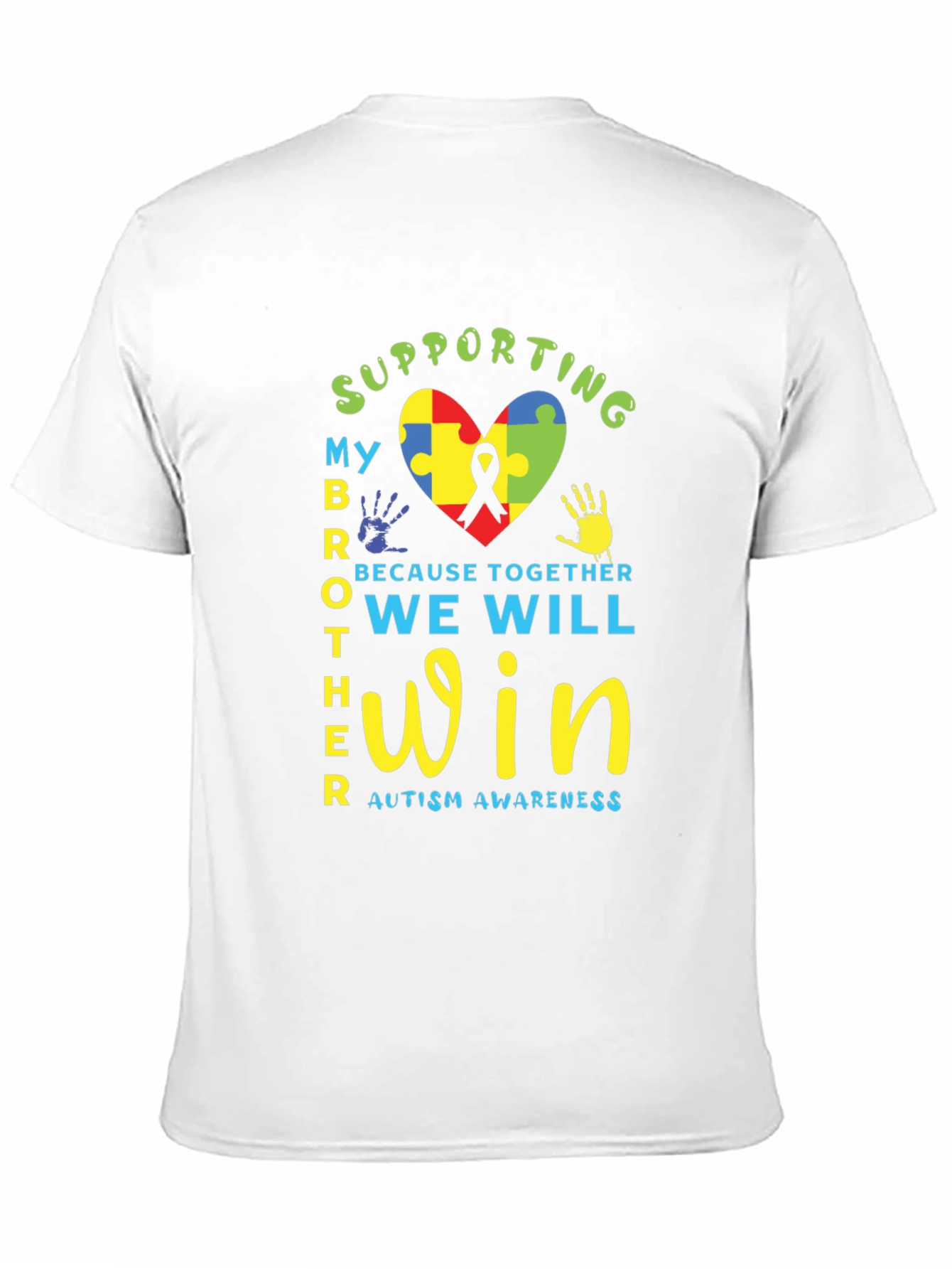 Supporting My Brother Autism Awareness T-Shirt