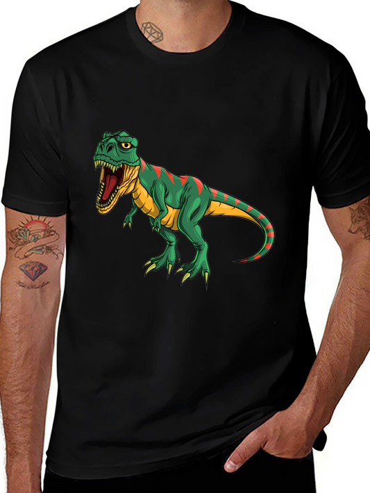 Dinosaur Graphic Tee - Black