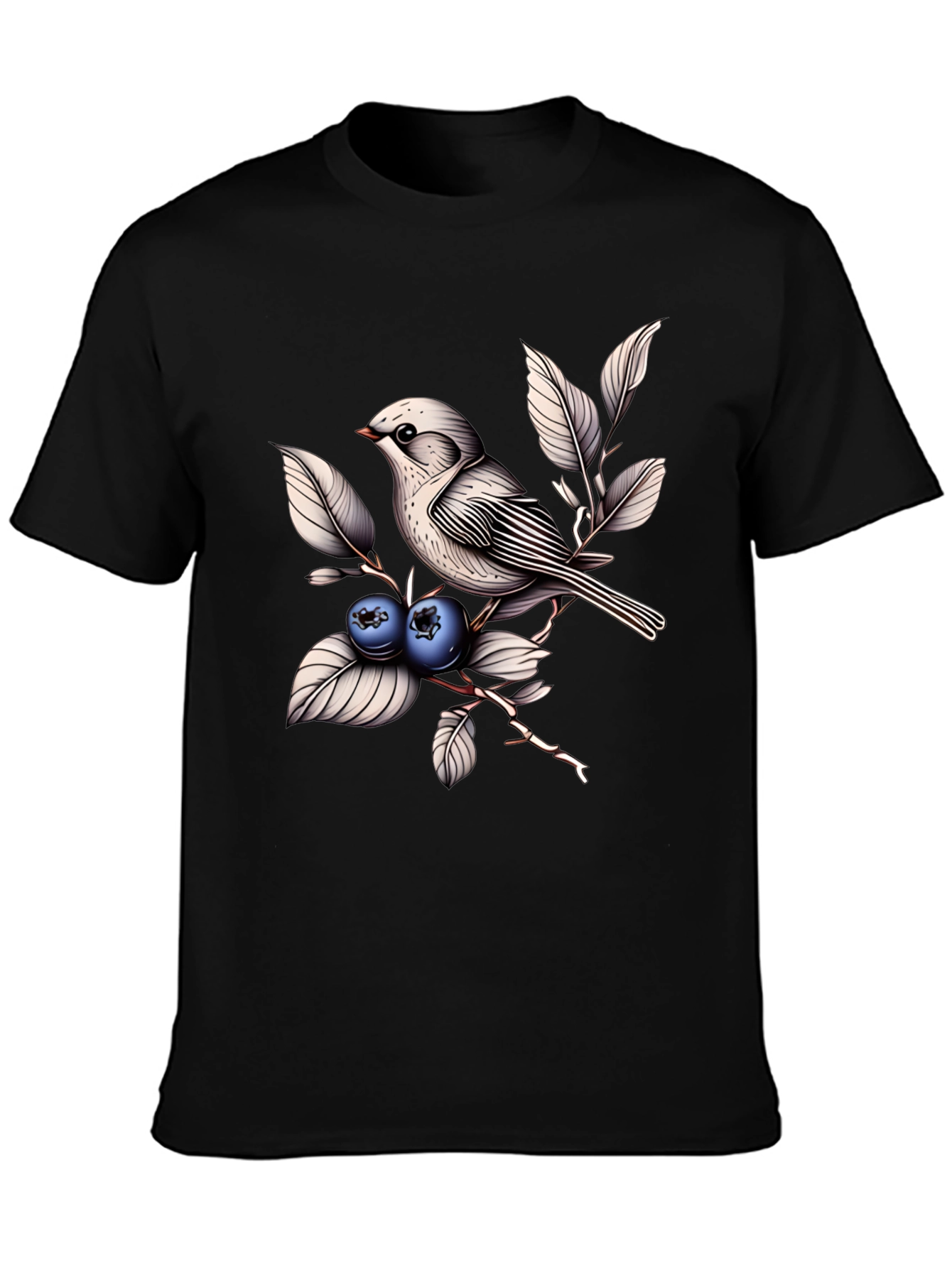 Bird & Berries Graphic Tee