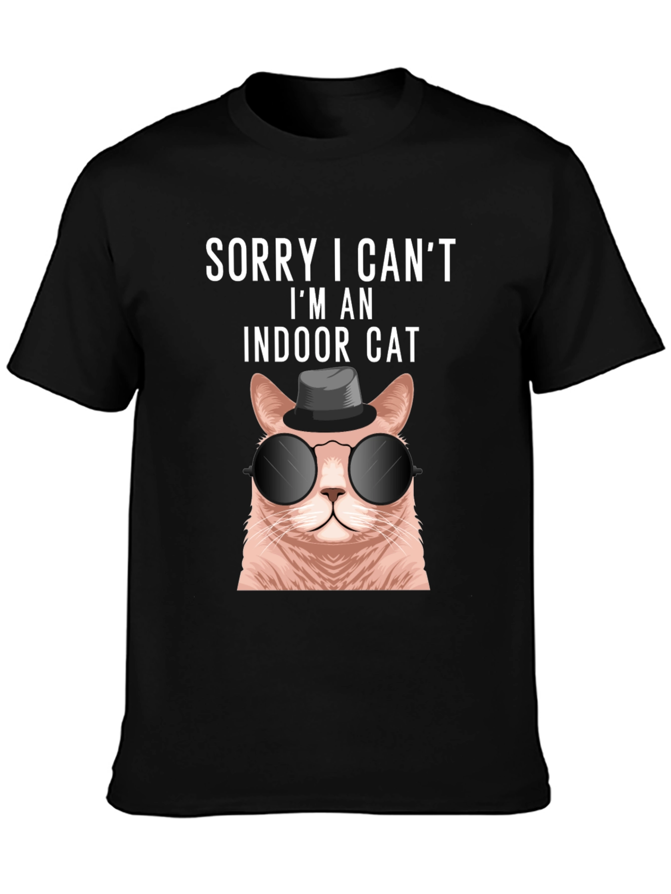 Indoor Cat T-Shirt - Funny Cat Lover Tee
